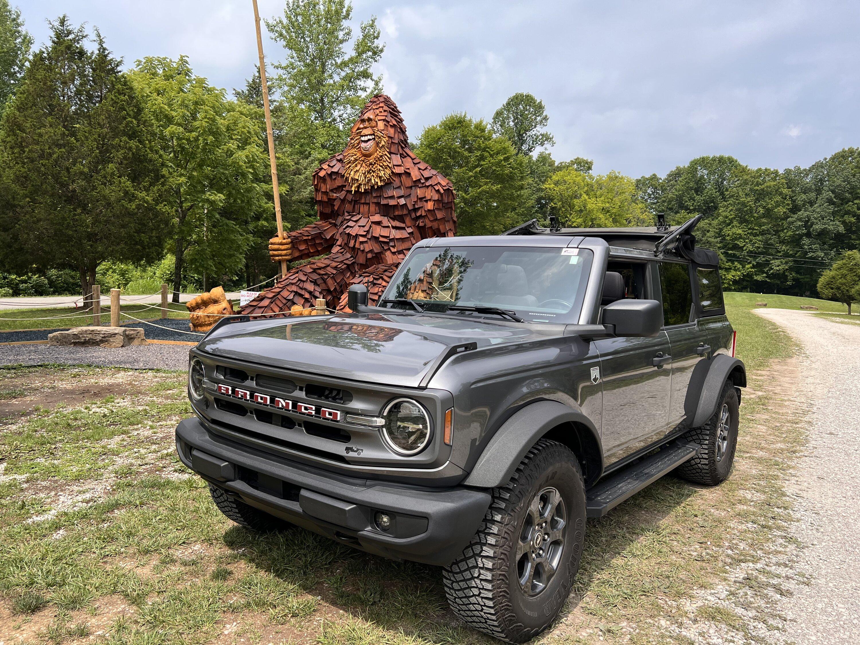 Ford Bronco Sasquatch sighting ! sas