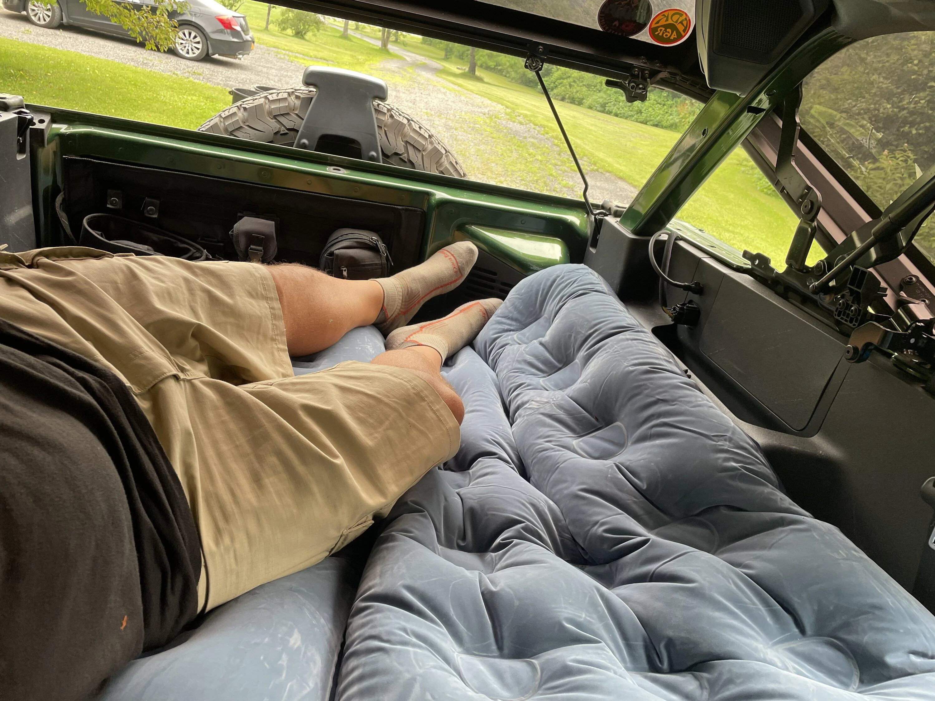 Ford Bronco Sleeping in your Bronco 09E53450-725E-4920-B3AF-8ECD54A33918