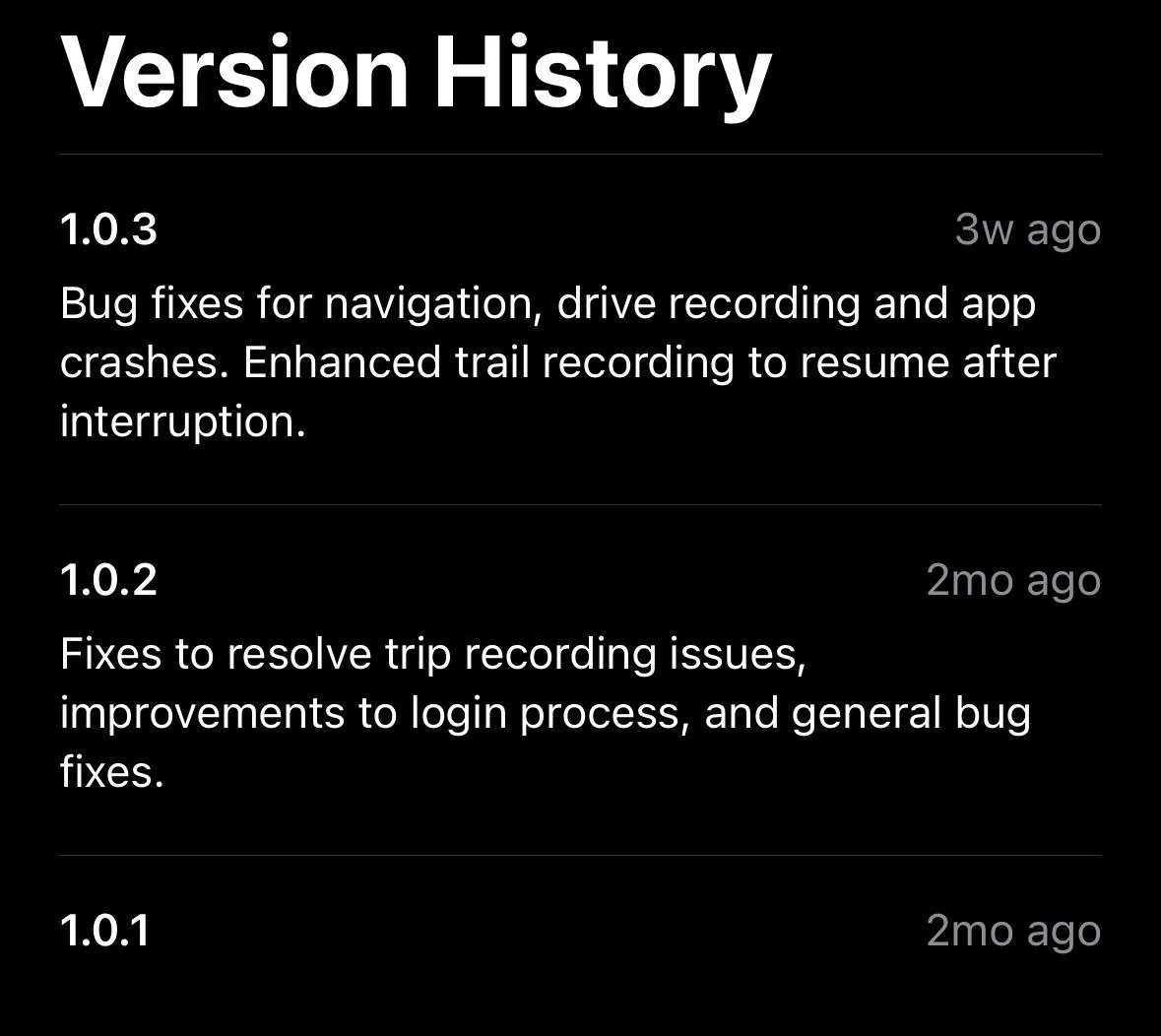 Ford Bronco Bronco Trail App - any fixes? IMG_0150
