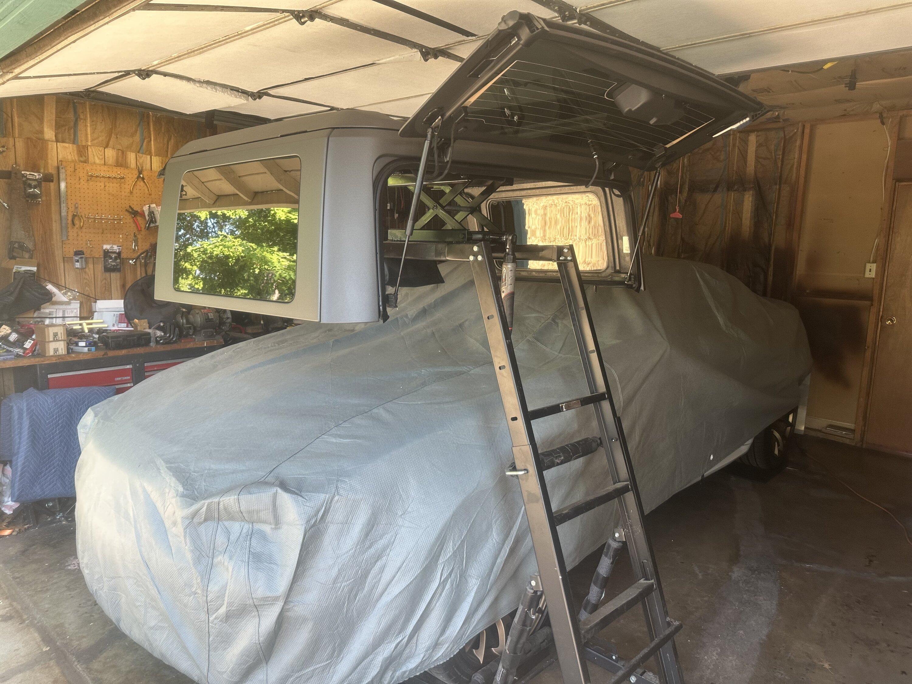 Ford Bronco Homebrew Rear Hardtop Shell Lift IMG_0259