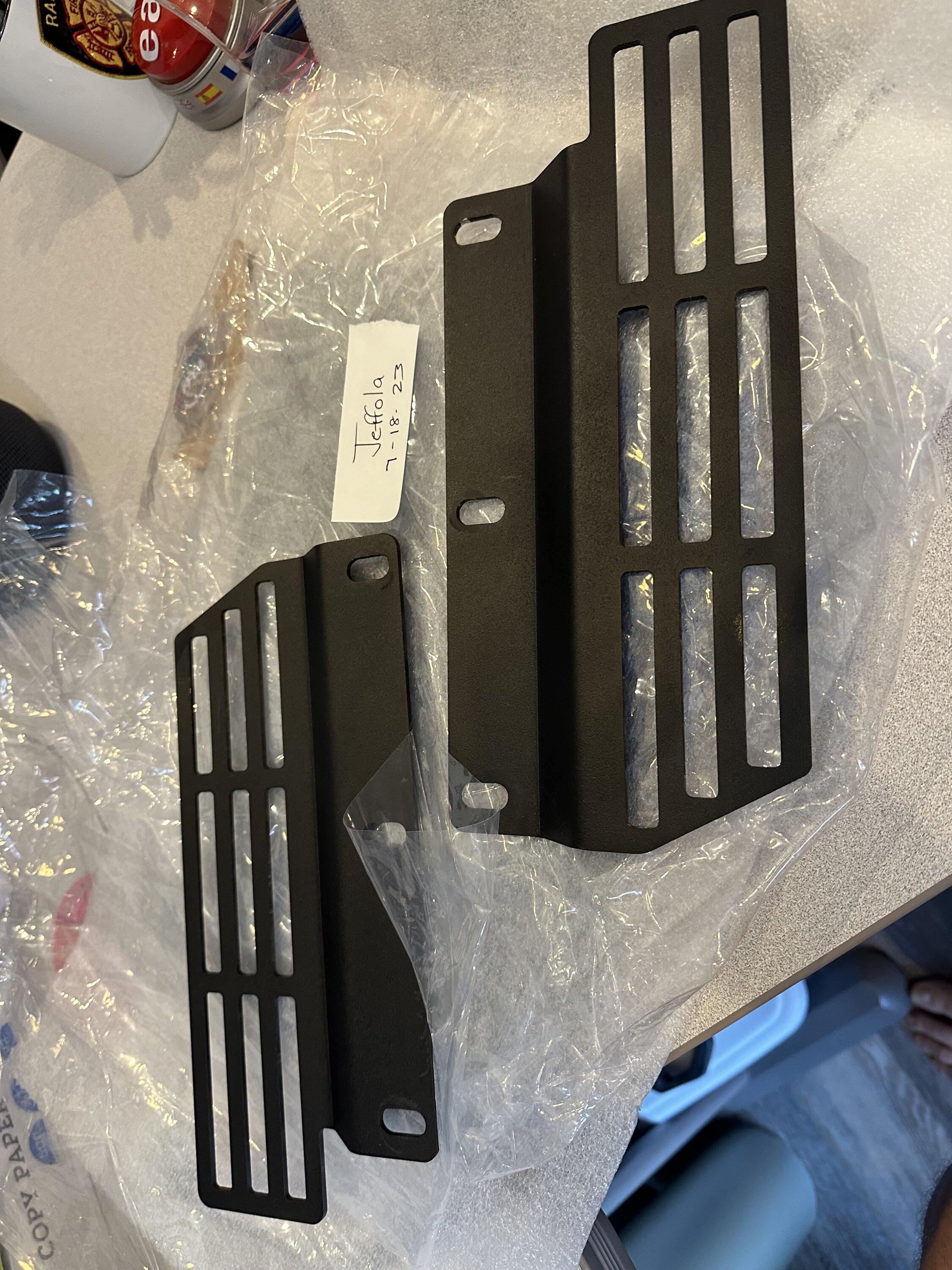 Ford Bronco KR Off-Road light brackets for Modular bumper pocket IMG_8524
