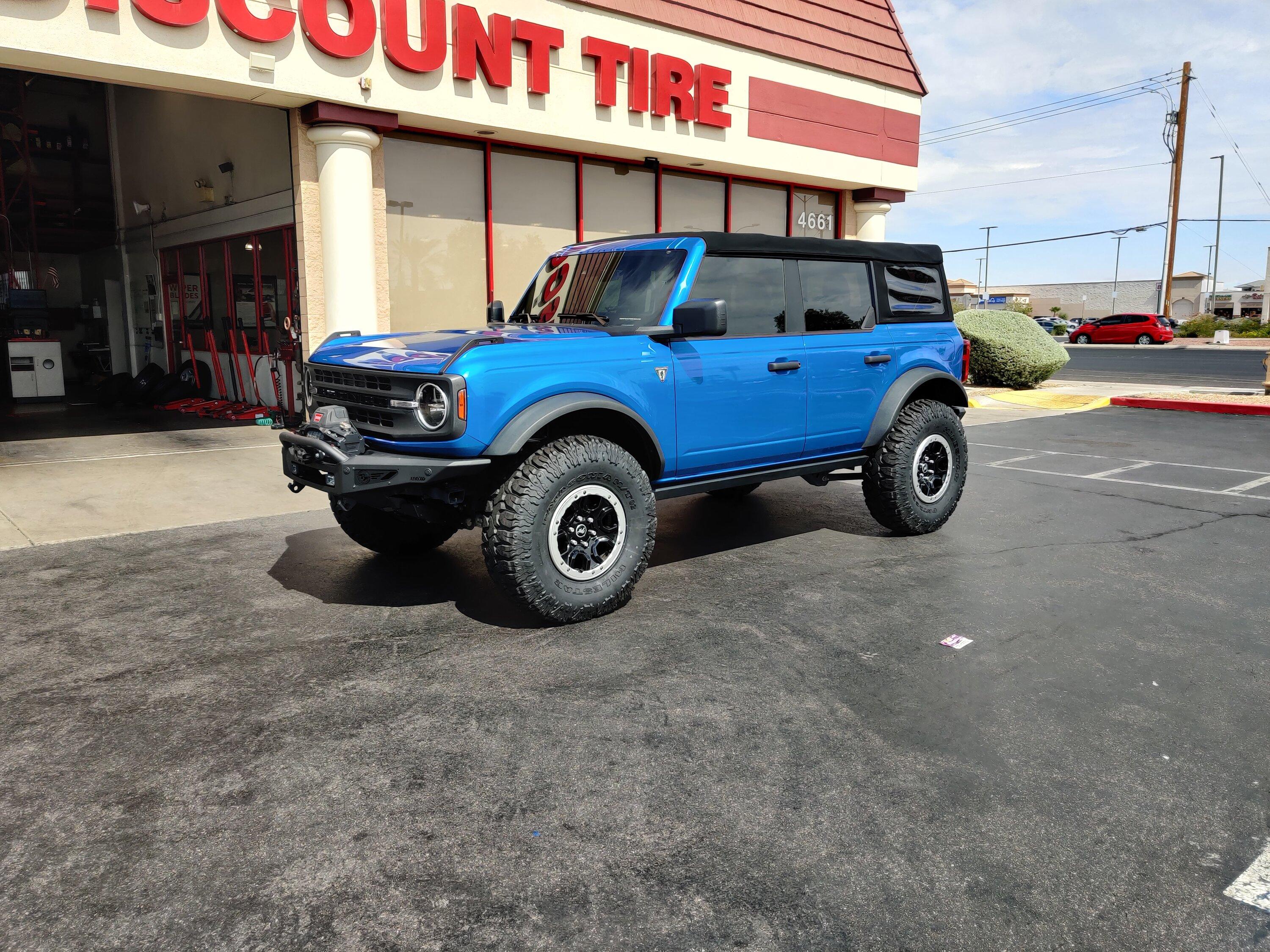 Ford Bronco Show us your installed wheel / tire upgrades here! (Pics) IMG_20230717_100227