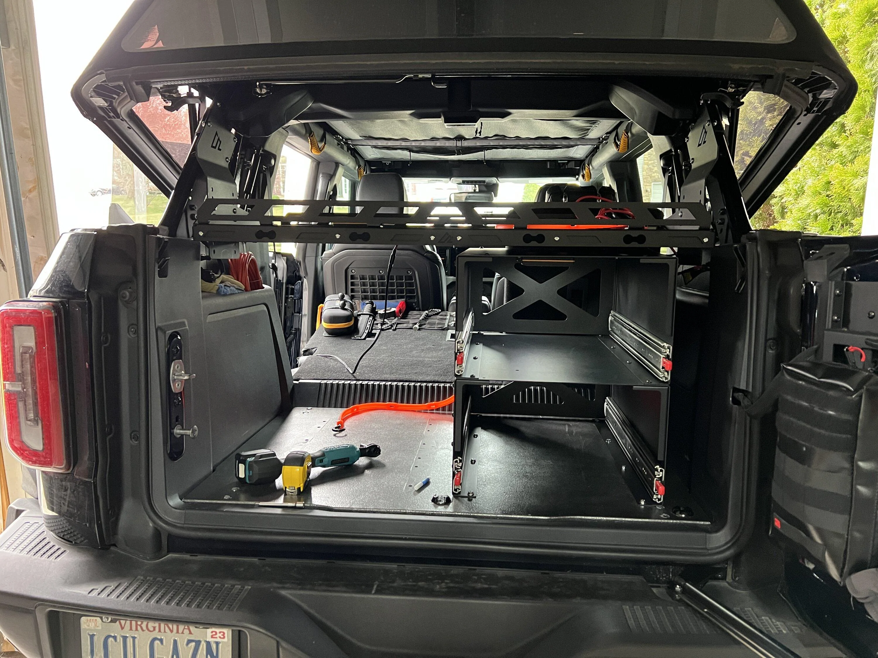 Ford Bronco Rear cargo drawer system - JcrOffroad IMG_4409