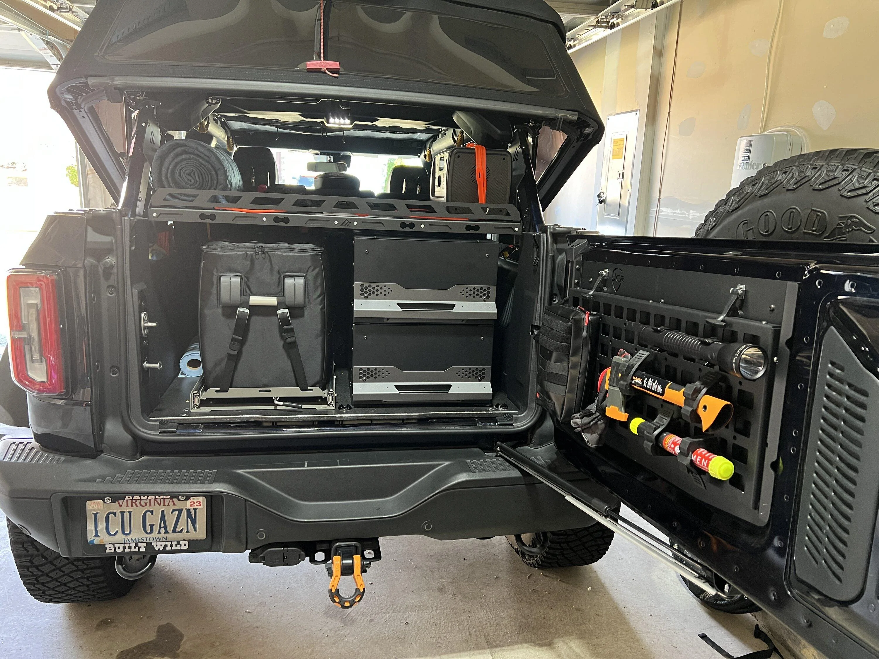 Ford Bronco Rear cargo drawer system - JcrOffroad IMG_4416