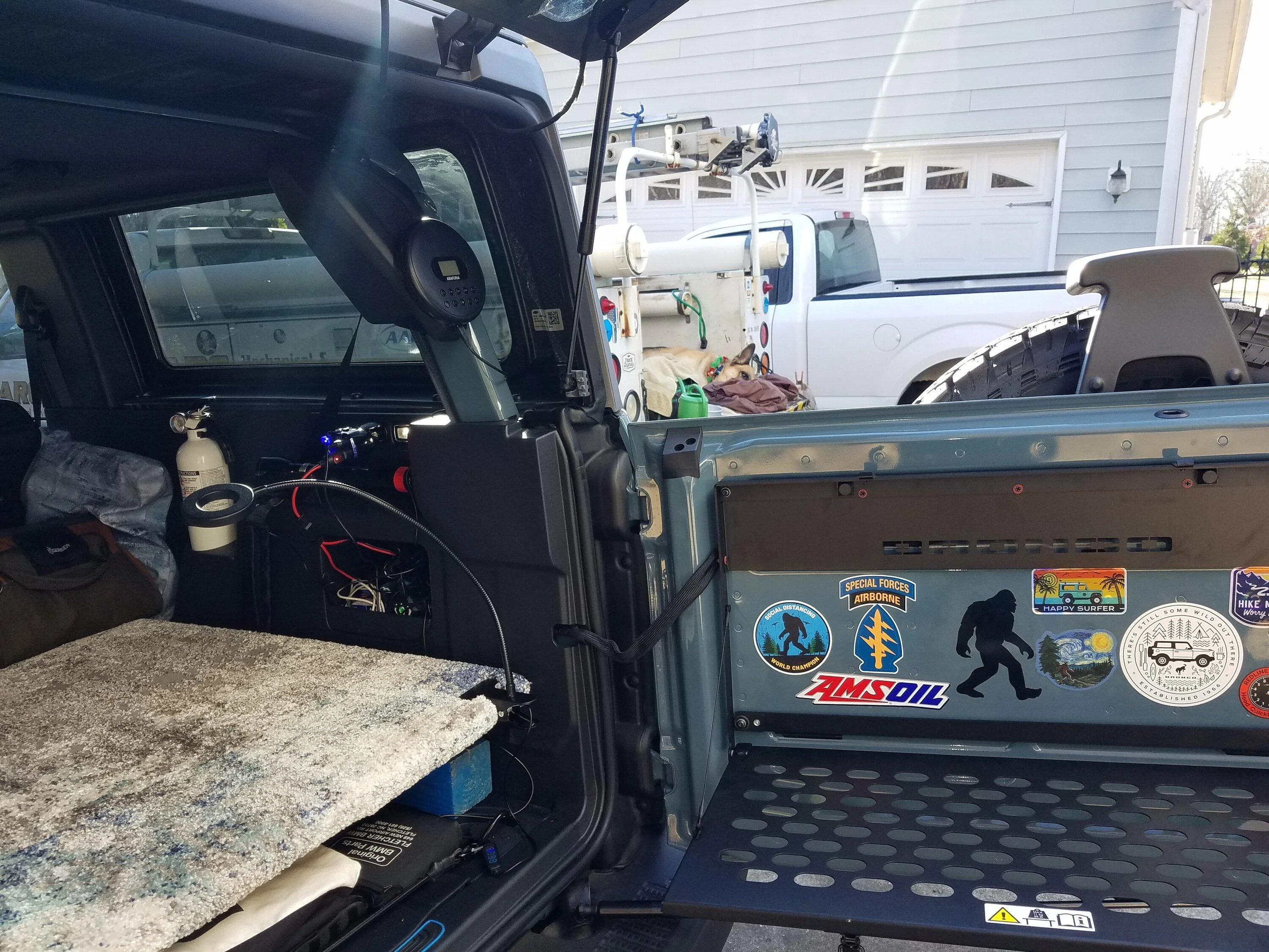Ford Bronco Sleeping in your Bronco 2021-12-26 09.38.27