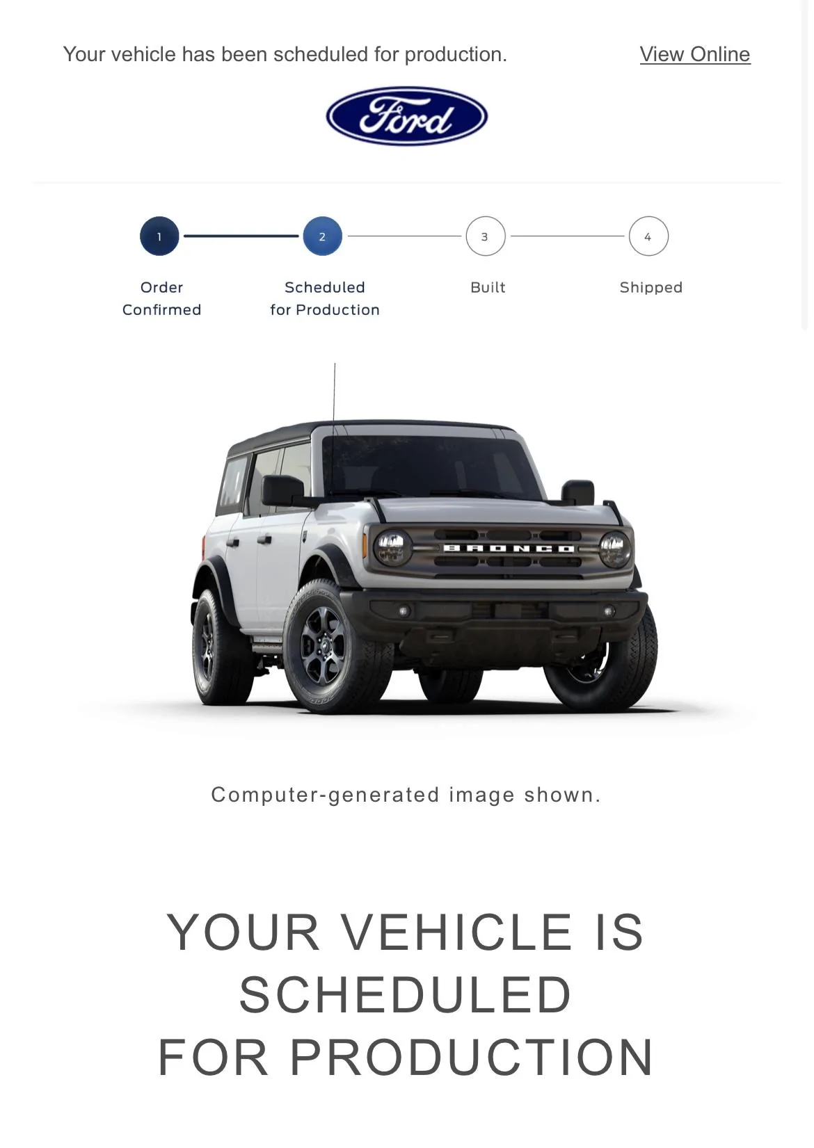Ford Bronco 📬 7/20/23 Scheduling Emails Now Arriving! C5971B6A-9A6F-4448-A329-784986614CA9