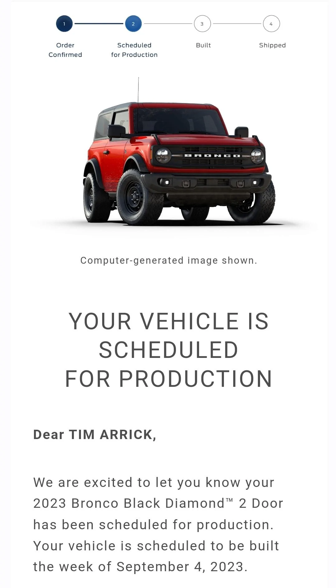 Ford Bronco 📬 7/20/23 Scheduling Emails Now Arriving! Screenshot_20230720_103106_Gmail