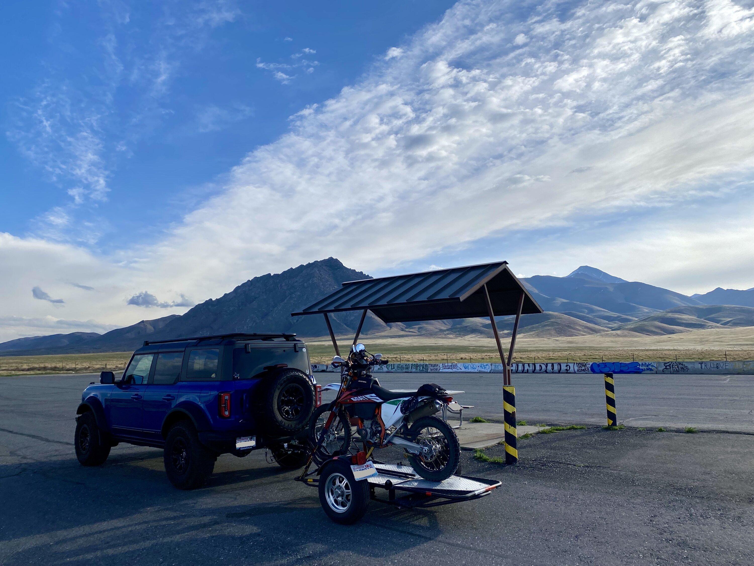 Ford Bronco Towing a motorcycle? IMG_5753
