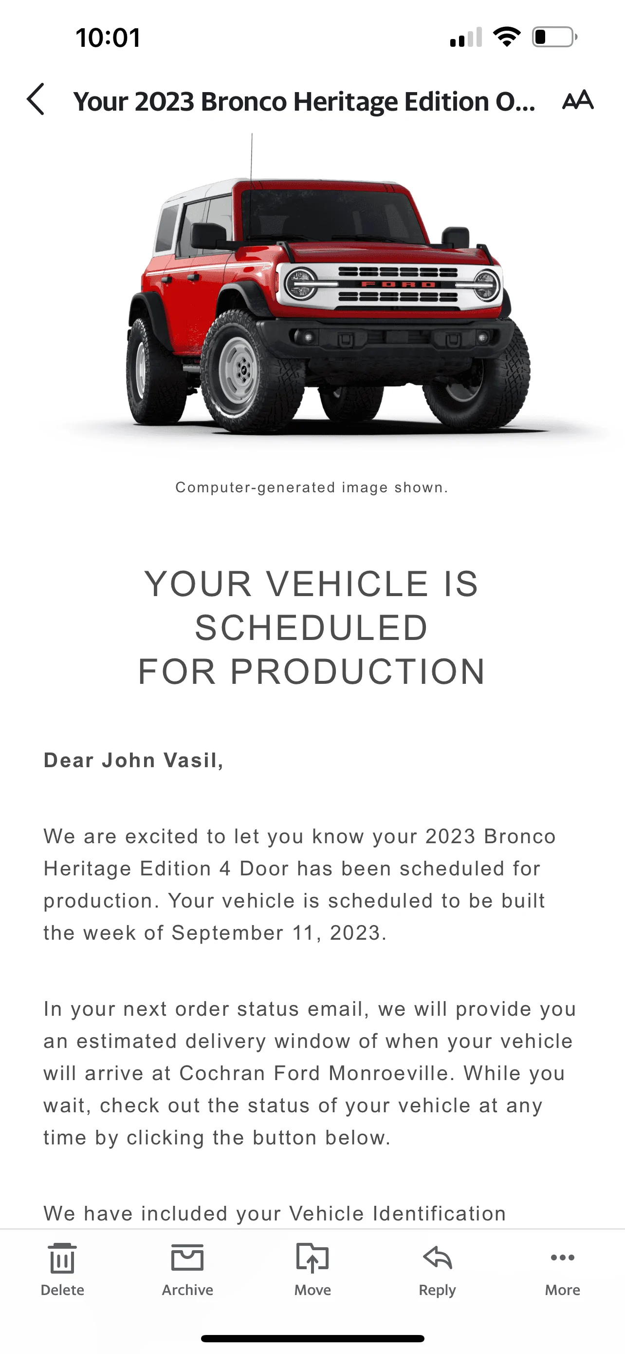 Ford Bronco HERITAGE EDITION Bronco Club 1689888297997