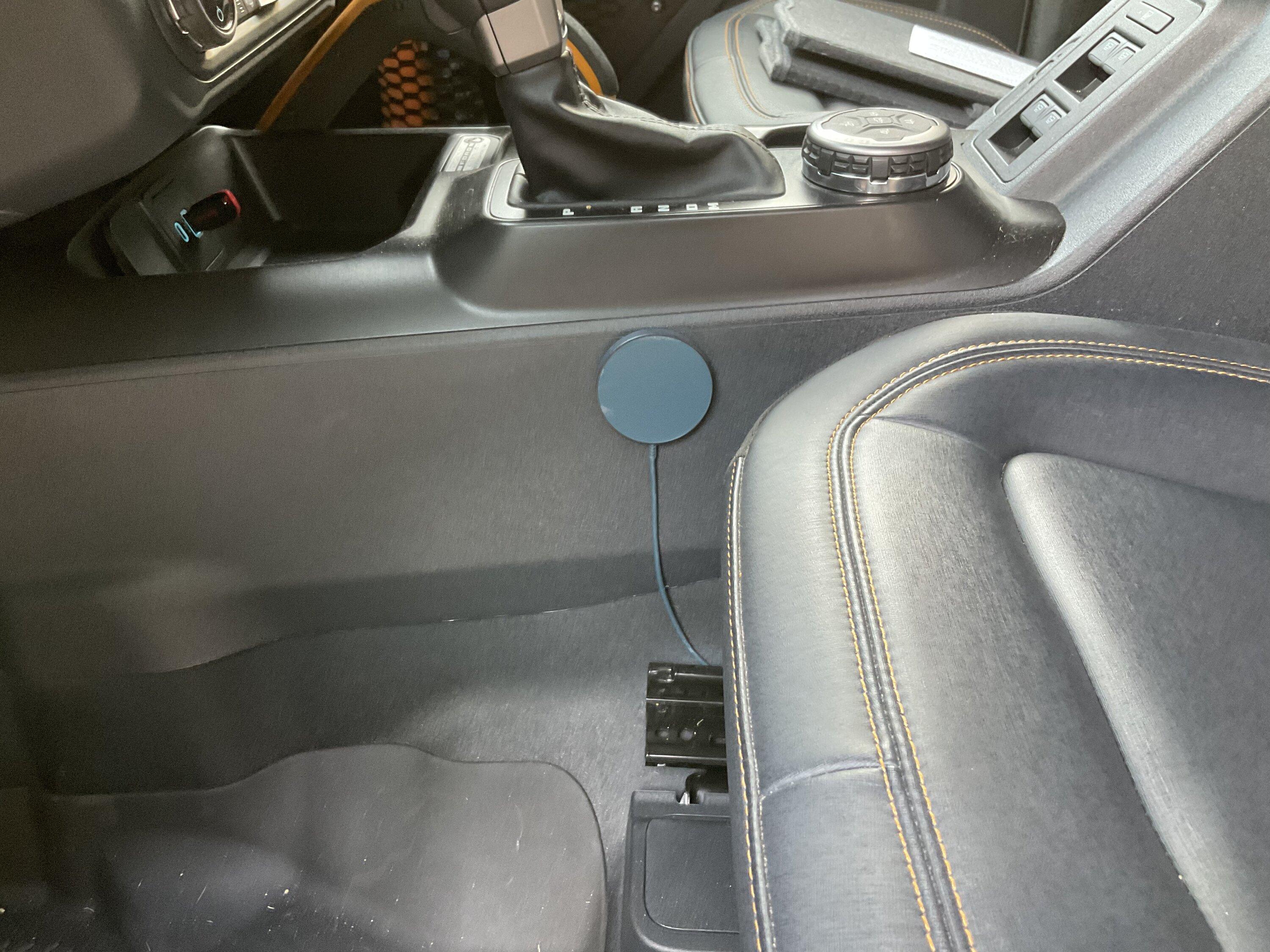 Ford Bronco Wireless charger DIY E5E22BD3-21E5-41C0-B0BC-BD86E33F9E69