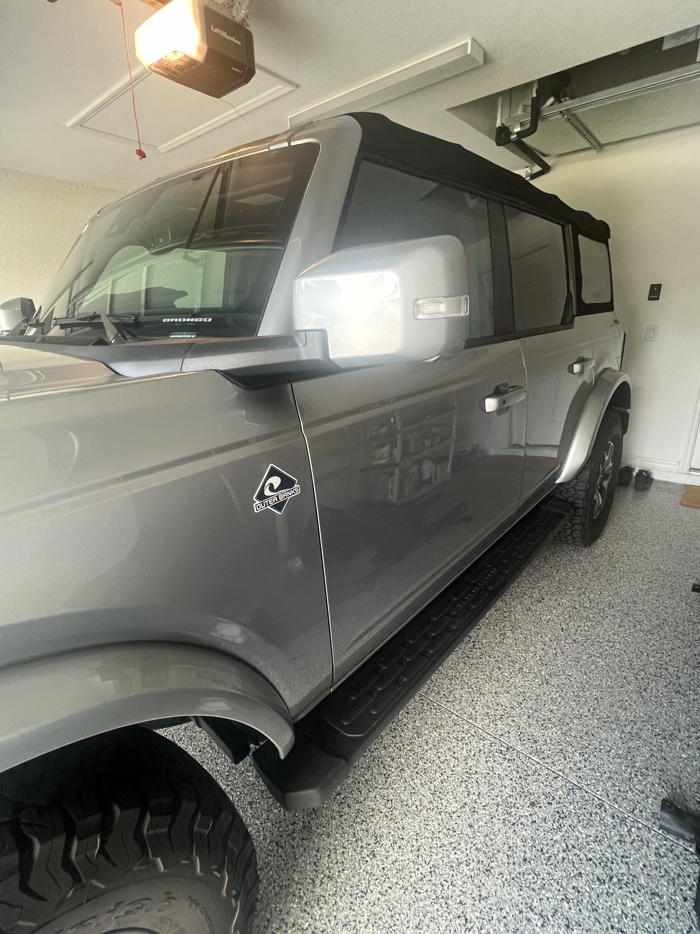 Ford Bronco Ford Performance Hoop Steps and Light Bar IMG_7369