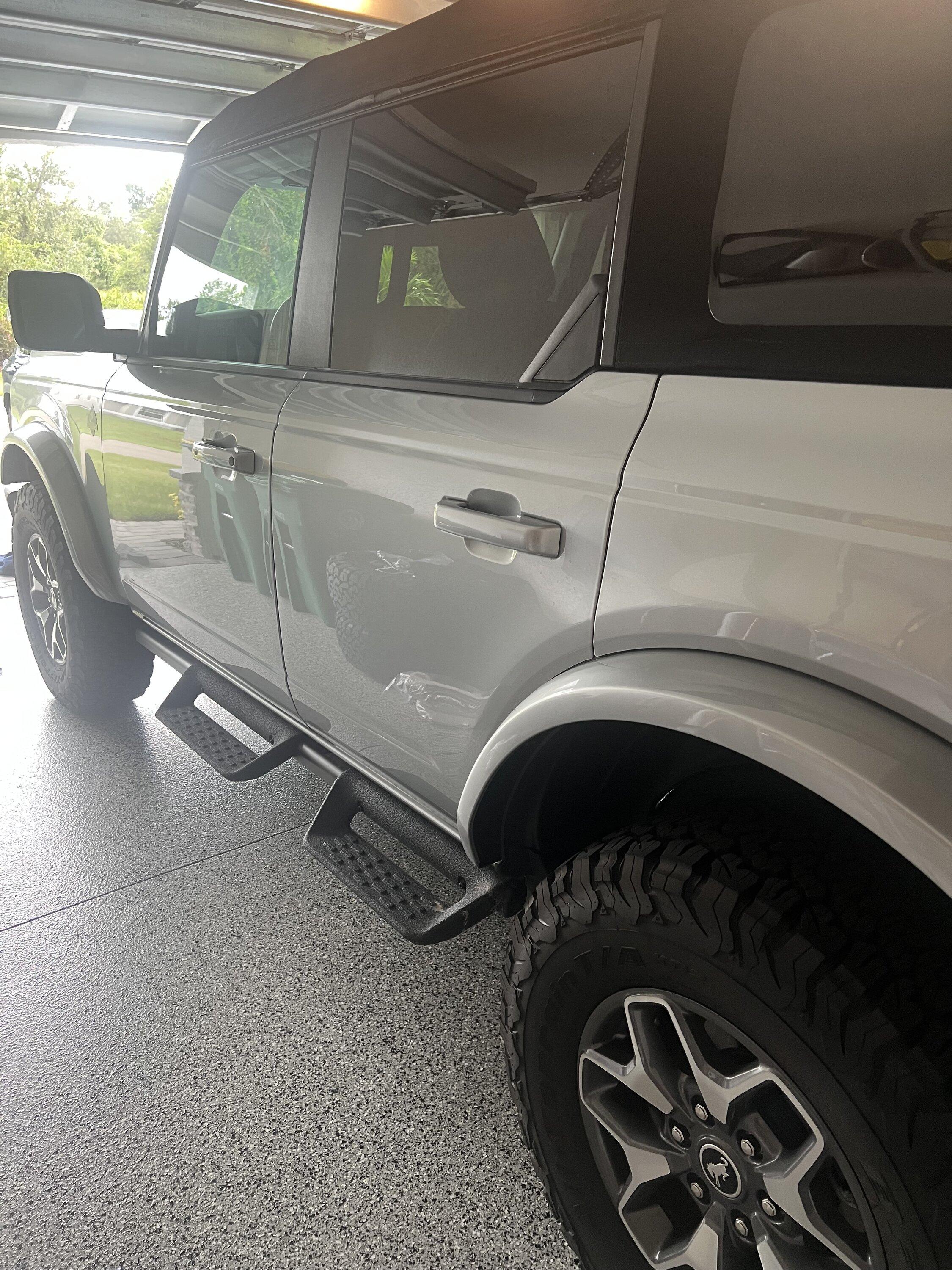 Ford Bronco Ford Performance Hoop Steps and Light Bar IMG_7370