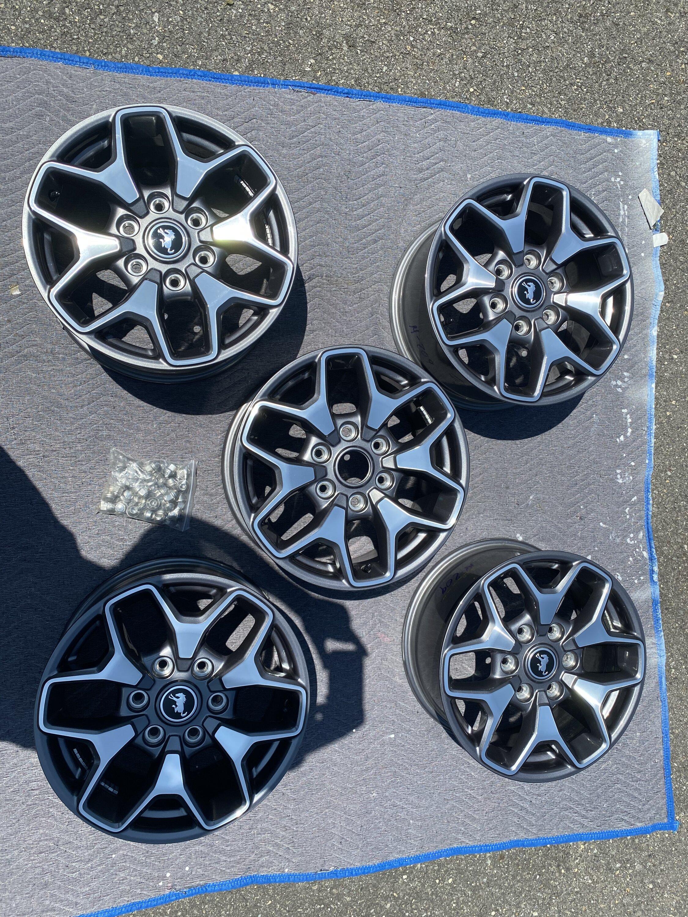 Ford Bronco Badlands OEM Wheels (5) $750 2A3E2D00-3A83-4F9E-8BCB-FEDAC7083CA7