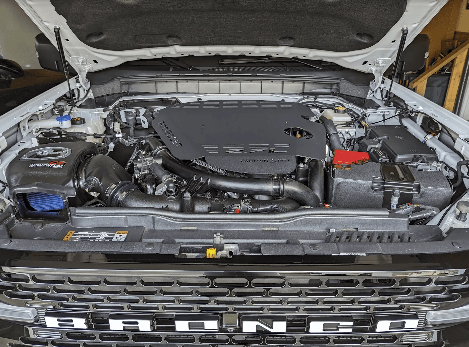 Ford Bronco Are engine covers optional? 1689938788817