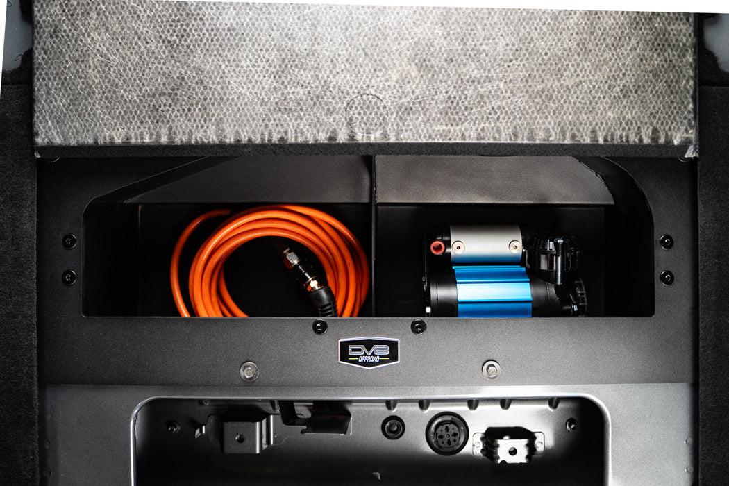 Ford Bronco DV8 Offroad | Air Compressor Mount & Storage Box pressor-Mount-and-Storage-Box_Installed-4_1051x700
