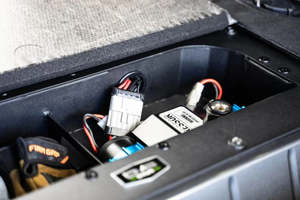 Ford Bronco DV8 Offroad | Air Compressor Mount & Storage Box pressor-Mount-and-Storage-Box_Installed-9_1051x700