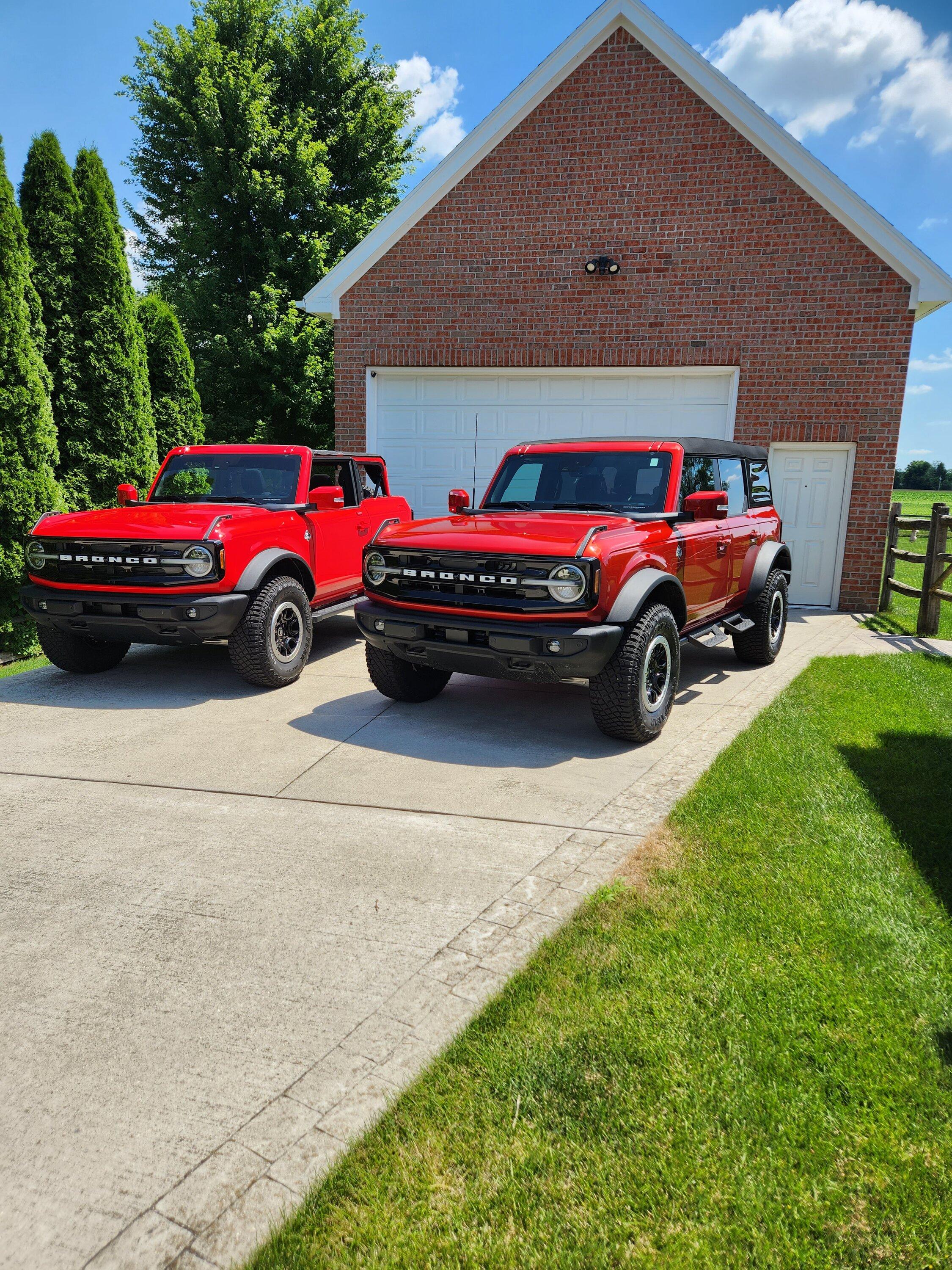 Ford Bronco His & Hers Broncos - Post Yours! Dan and Mary's 07.19.2023 b