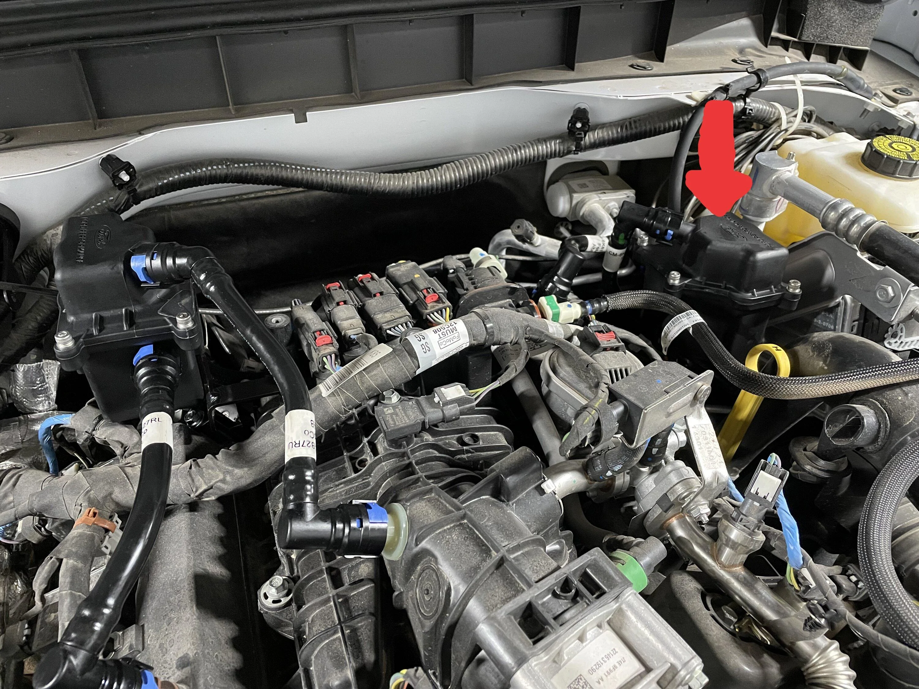 Ford Bronco Ford Performance DUAL catch cans for 2.7 engine now available FP Oil H2o Separator-1
