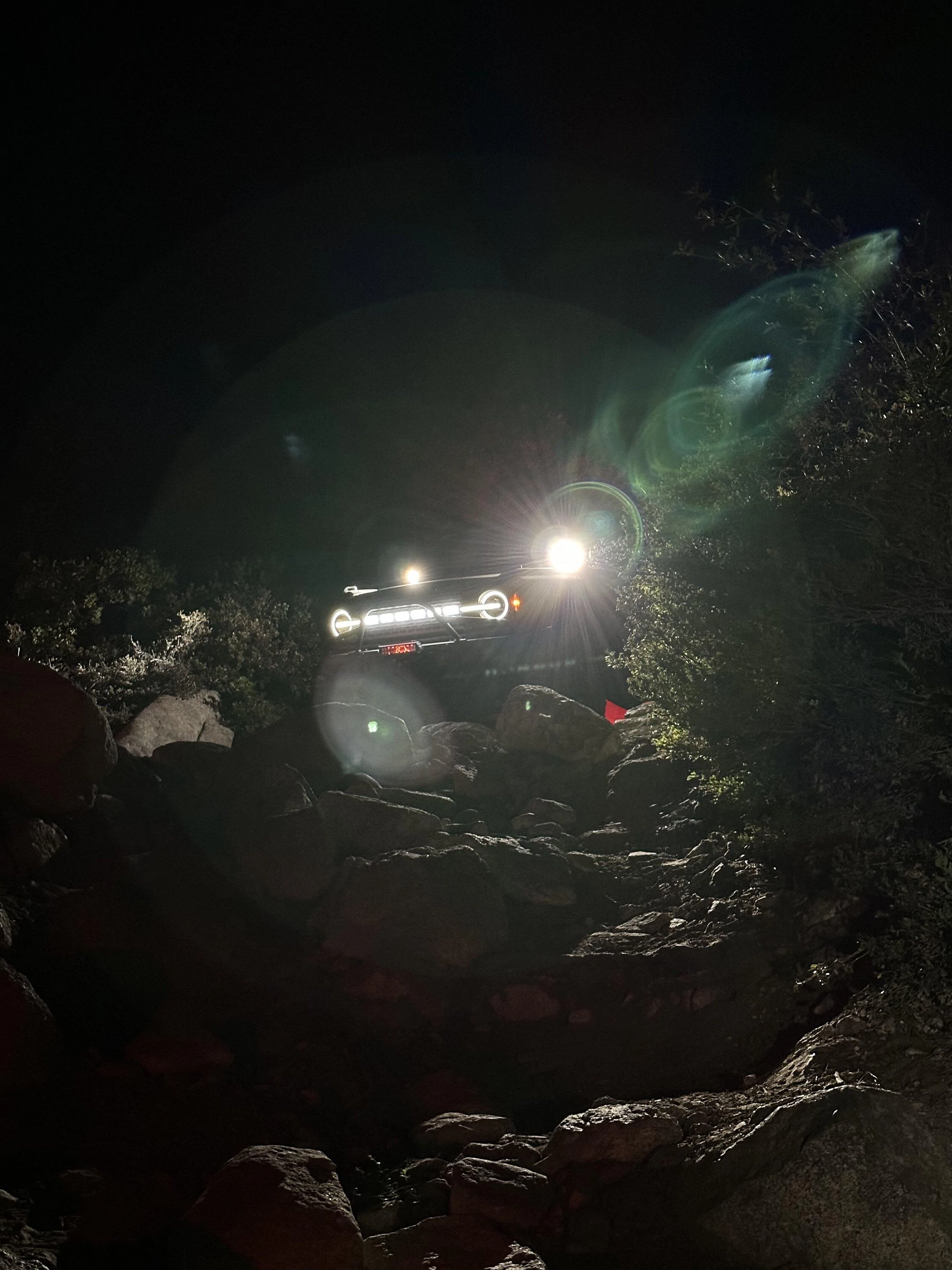 Ford Bronco Night time Rubicon attempt... Metalcloak bumpers and control arms tested 2E4D132E-6F38-4EFD-AFF8-AAC06D926028