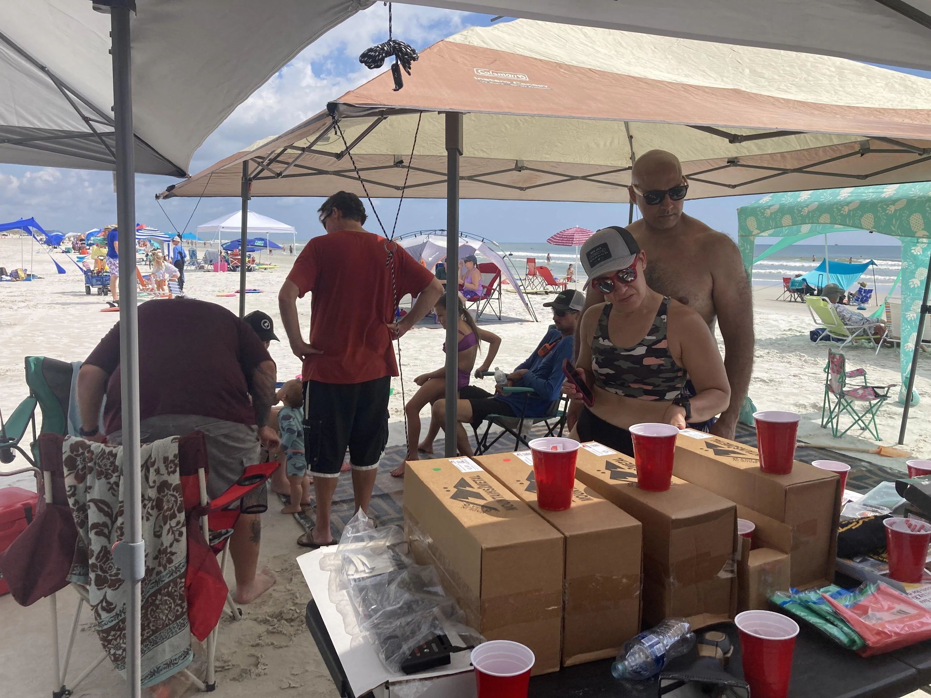 Ford Bronco 2nd Annual "Christmas in July" by FL6G sees 96 Bronco turnout! IMG_6316