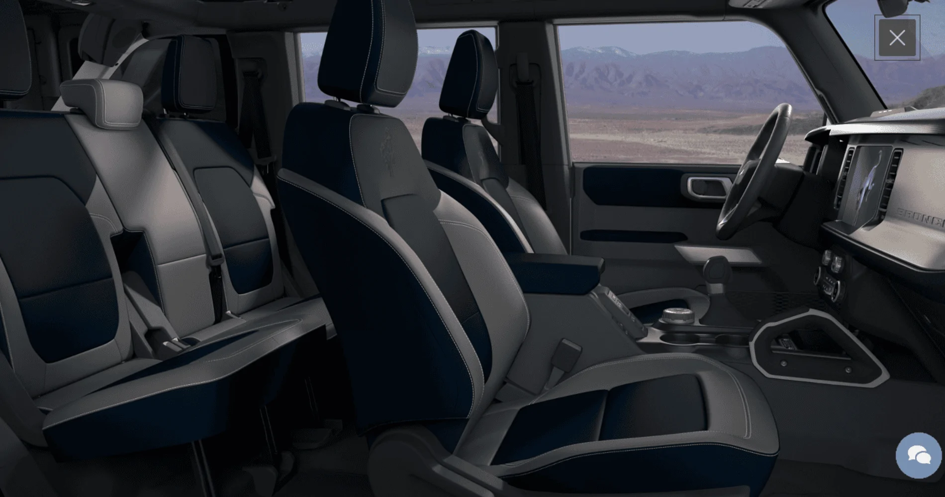 Ford Bronco INTERIOR COLORS & MATERIALS Walkthrough Video Posted Screen Shot 2020-10-24 at 11.13.22 AM