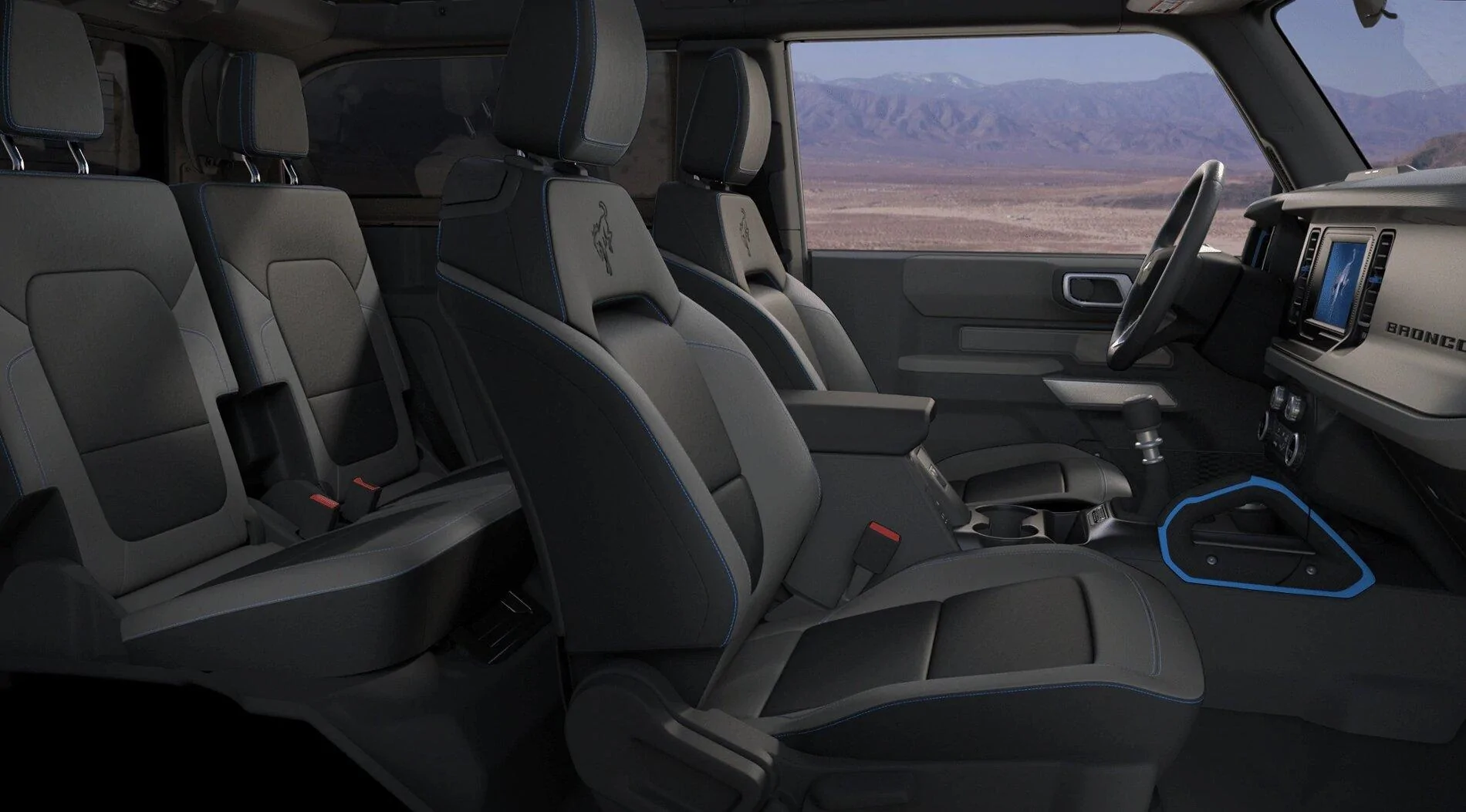 Ford Bronco BD w/ Sasquatch or BL without BD Interior