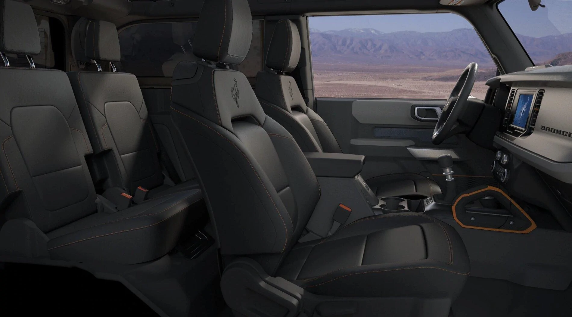 Ford Bronco BD w/ Sasquatch or BL without BL Interior