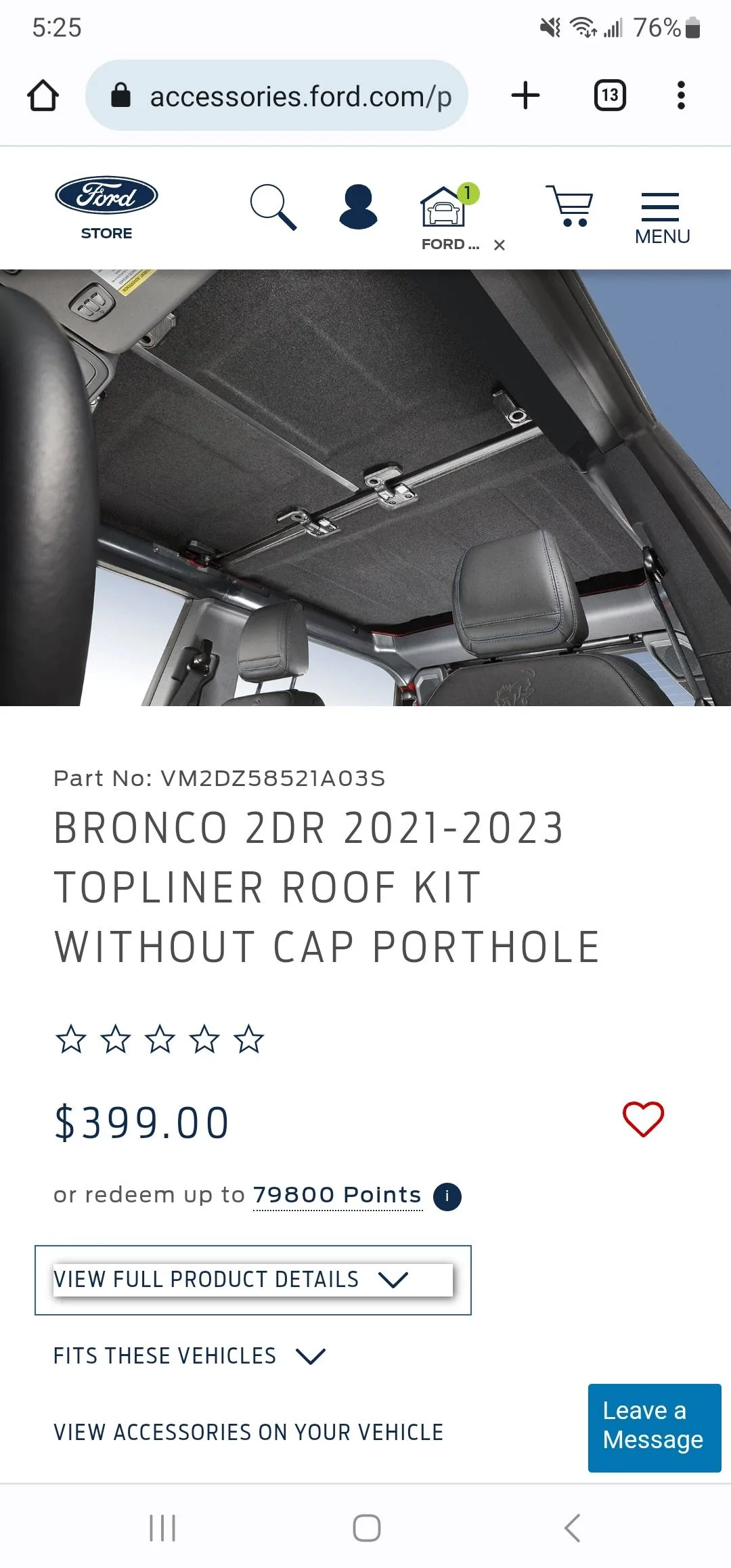 Ford Bronco New Hardtop issue Screenshot_20230722_172508_Chrom