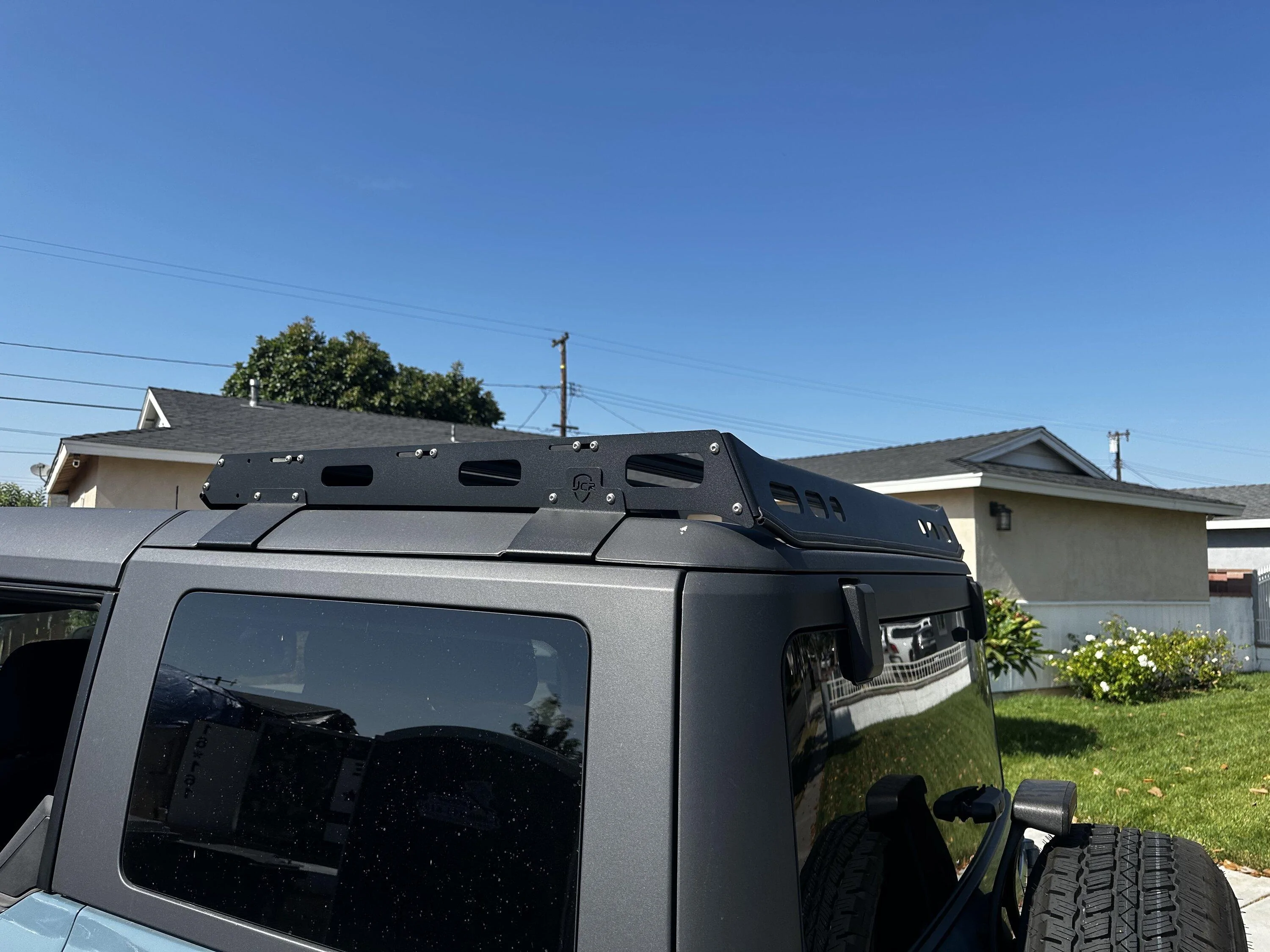Ford Bronco JCR Half Roof Rack IMG_5345