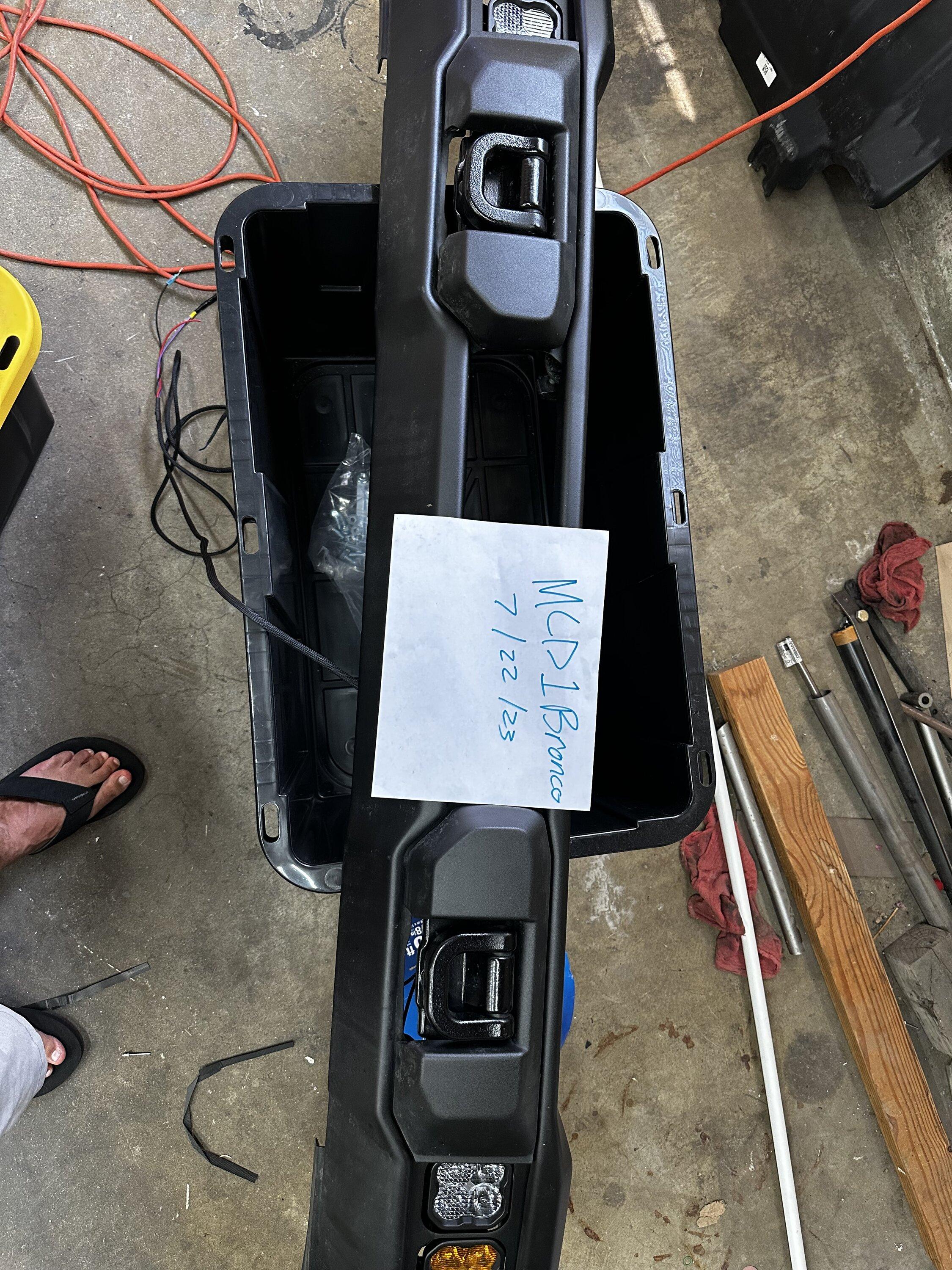 Ford Bronco Capable Bumper with SS3 lights IMG_5466