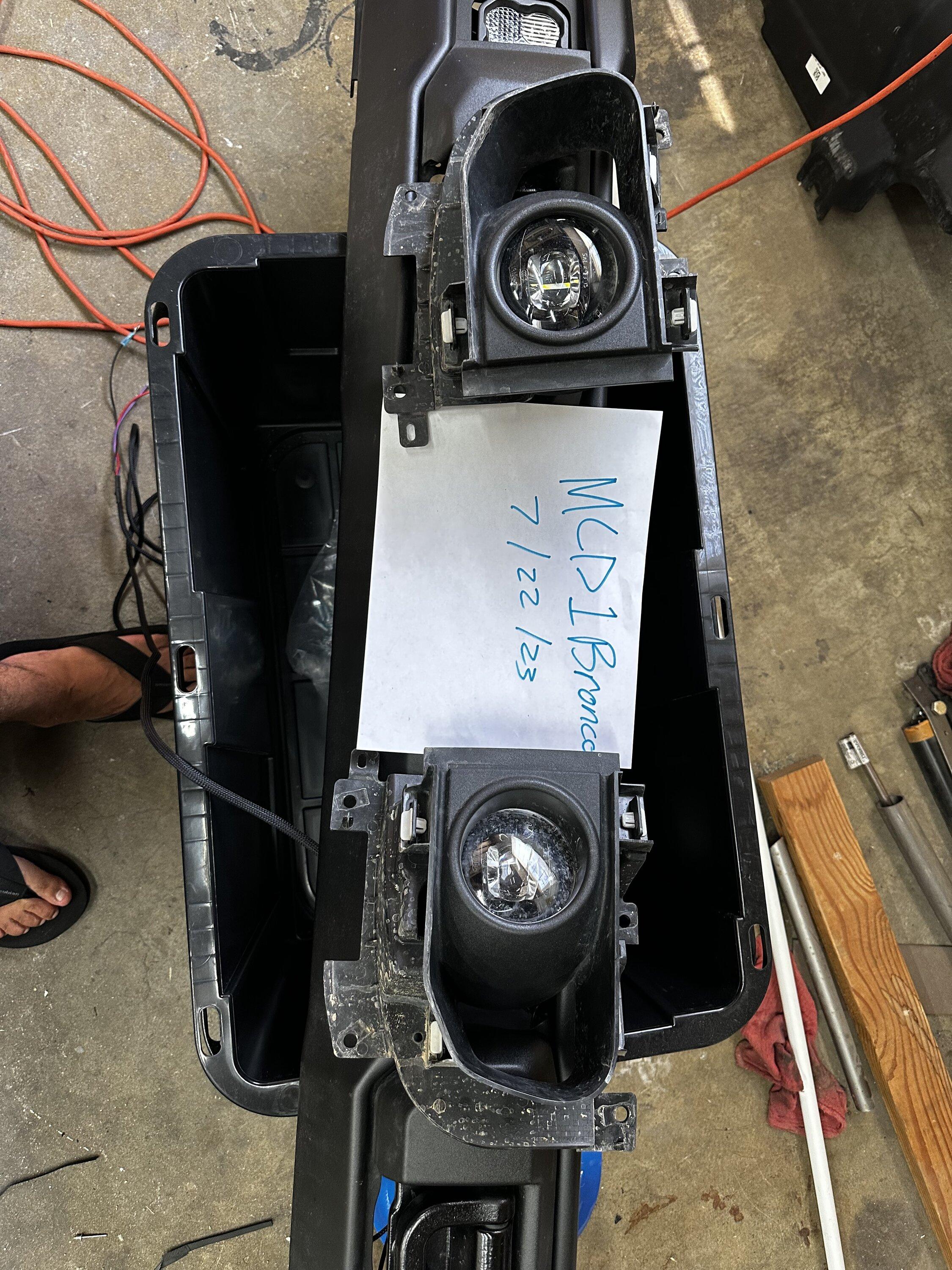 Ford Bronco Capable Bumper with SS3 lights IMG_5467