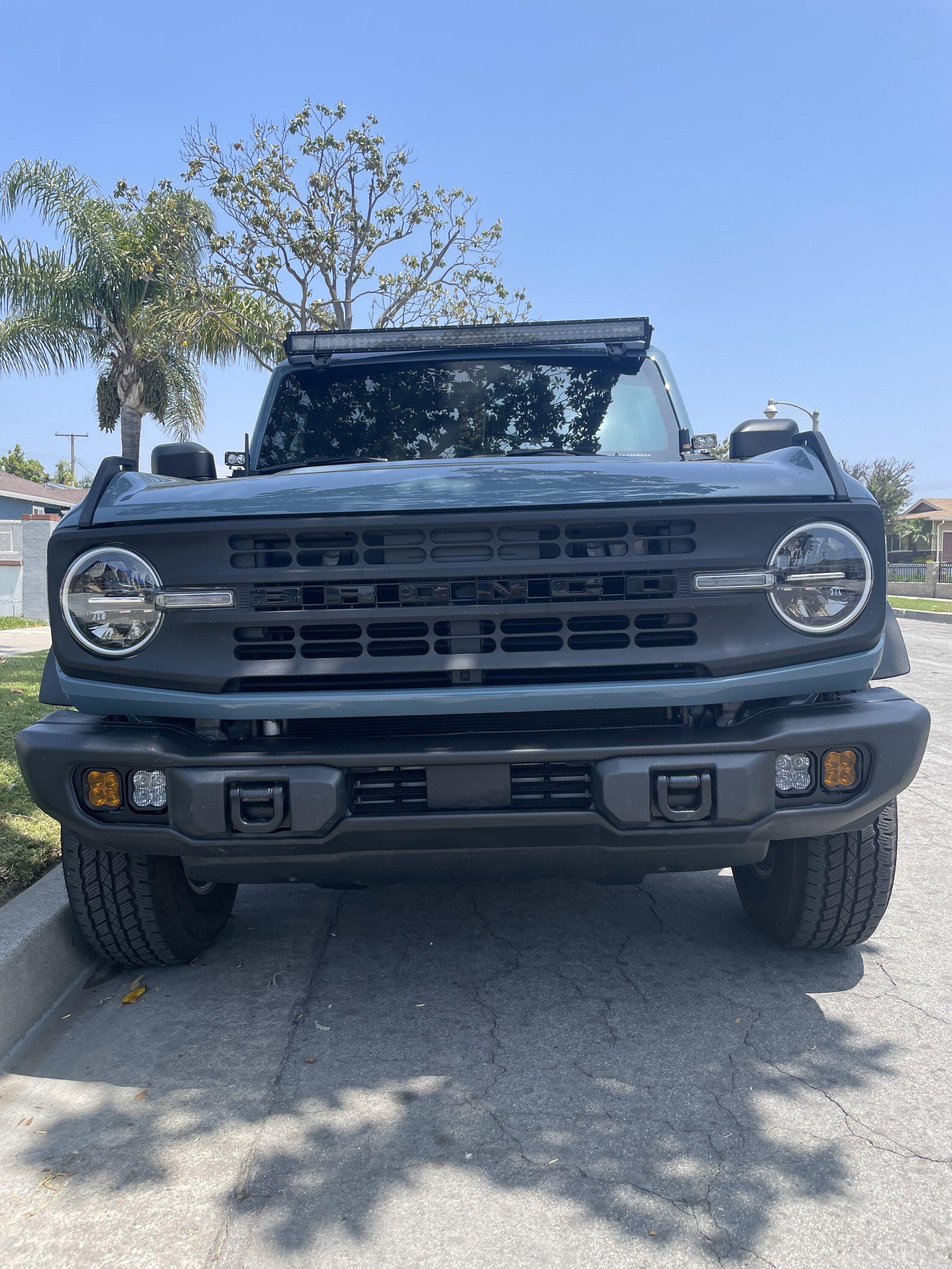 Ford Bronco Capable Bumper with SS3 lights IMG_4504