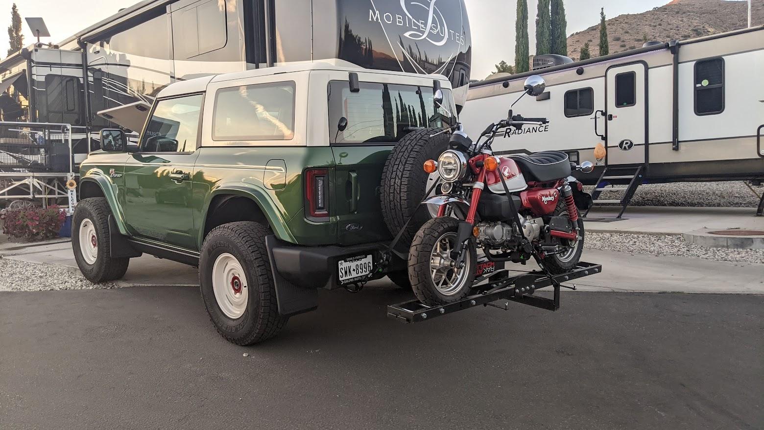 Ford Bronco What did you do TO / WITH your Bronco today? 👨🏻‍🔧🧰🚿🛠 BikeLH
