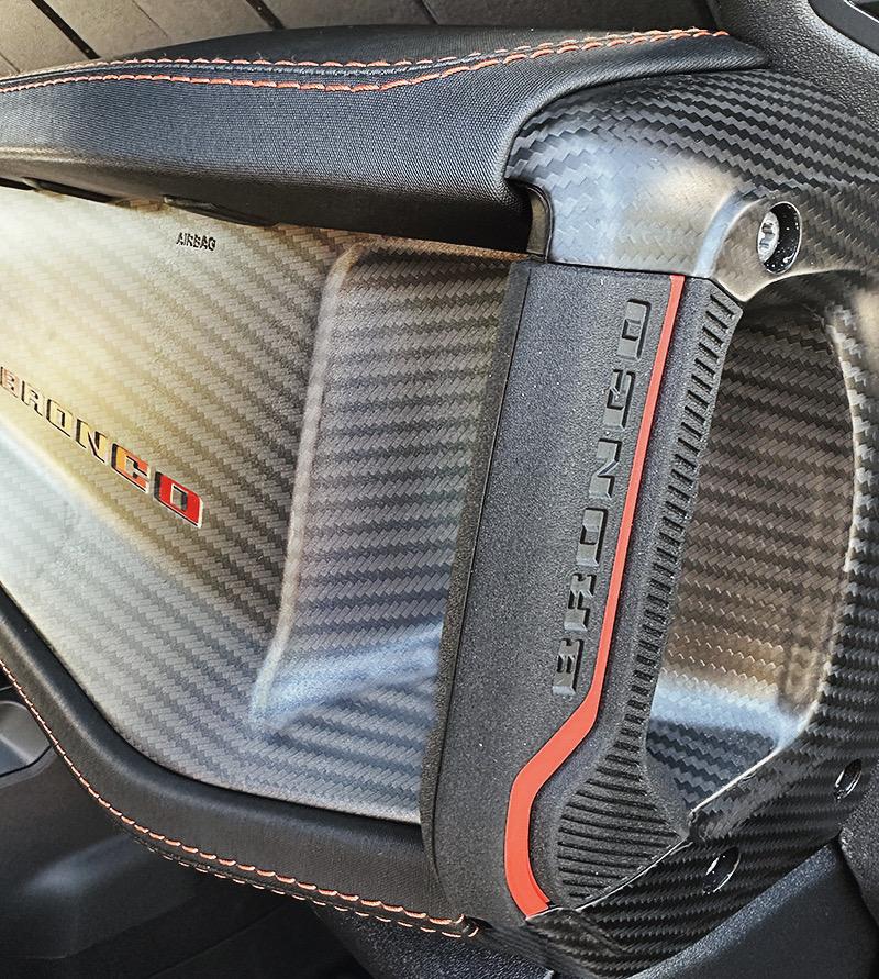 Ford Bronco Upper Dash Pad Upholstered in Leather? 25836B9B-186D-4958-8E6B-99C853F2122E