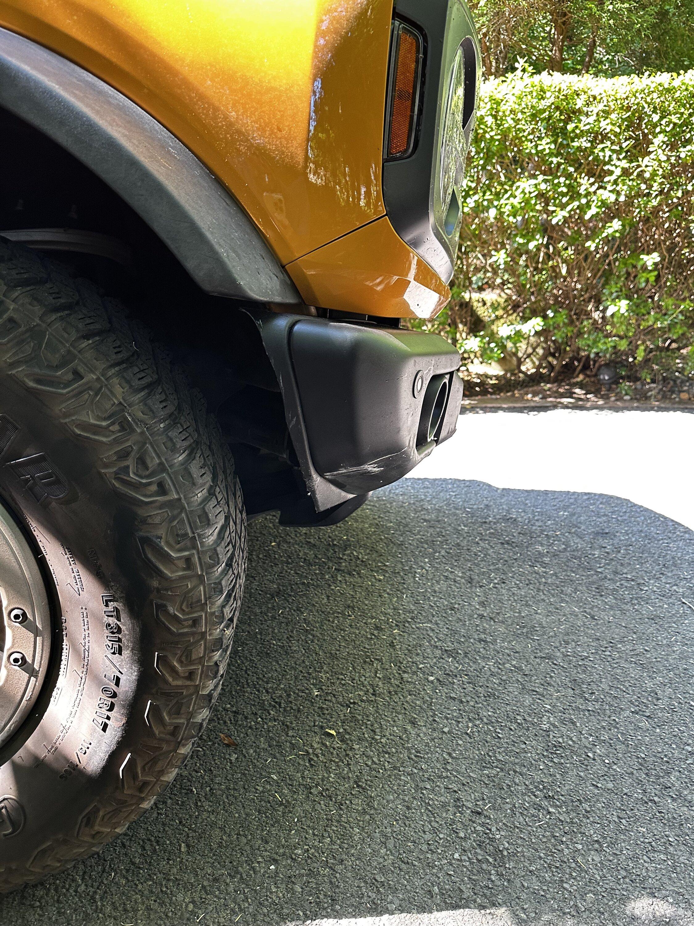 Ford Bronco What did you do TO / WITH your Bronco today? 👨🏻‍🔧🧰🚿🛠 bumper2