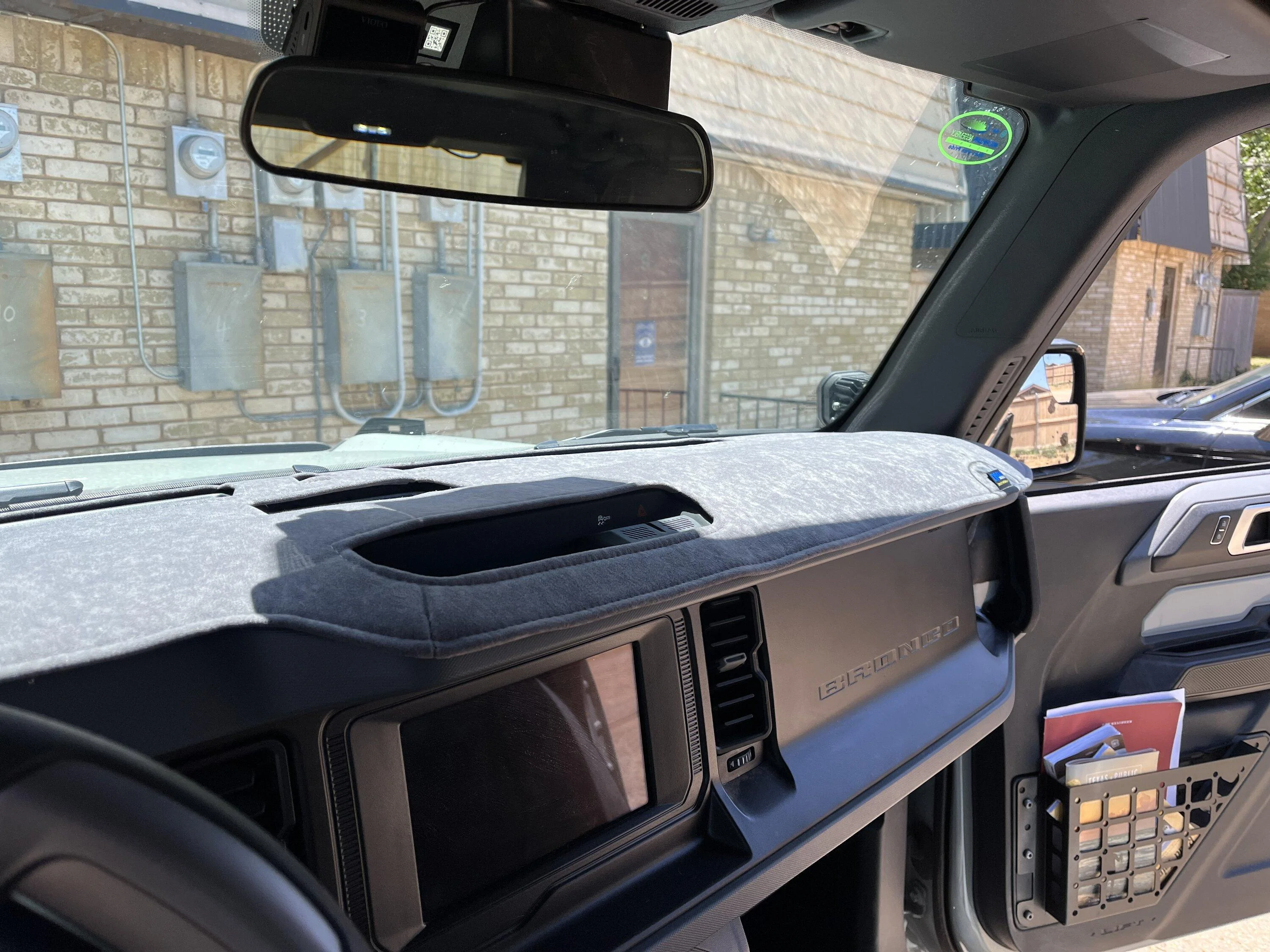 Ford Bronco Dashboard cover pad ? IMG_5681
