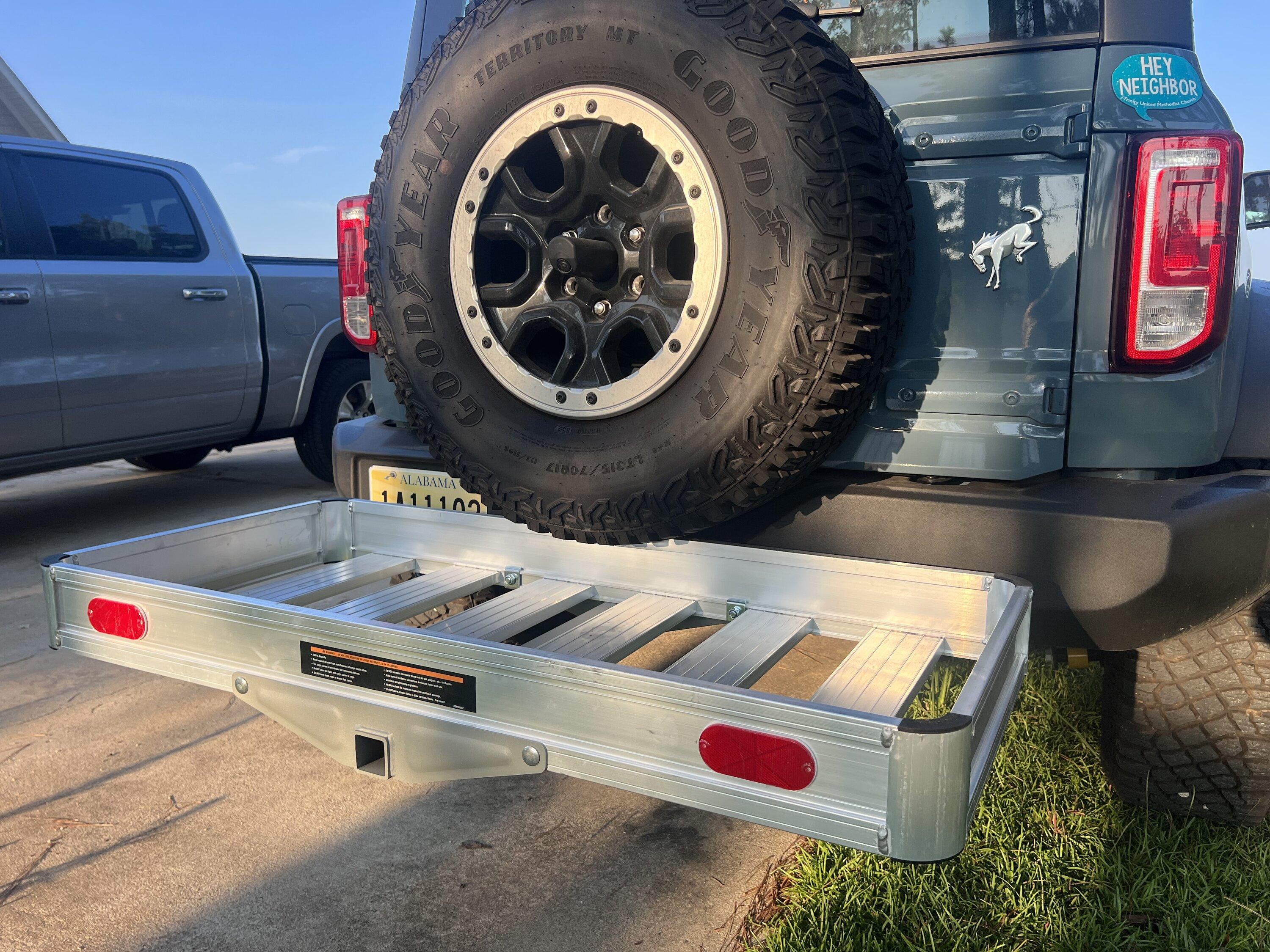 Ford Bronco Redneck Hitch Carrier Solution IMG_5990