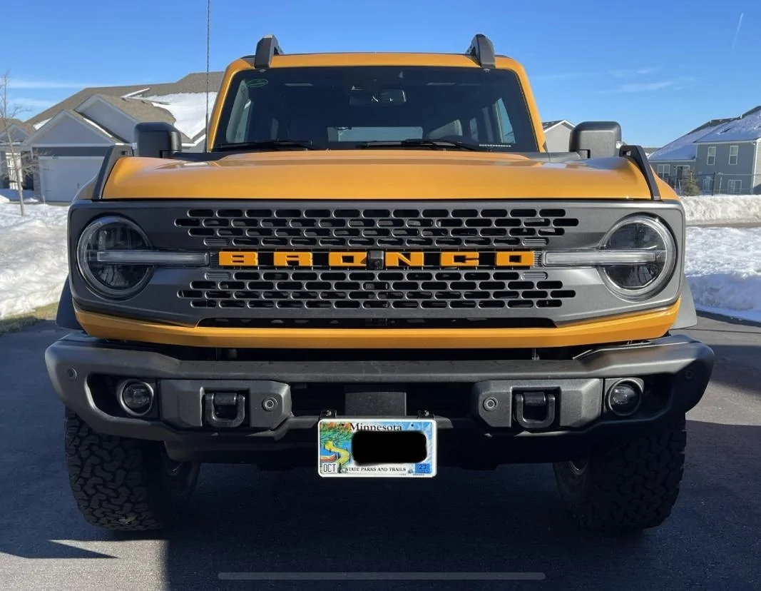Ford Bronco Front license plate bracket recommendations? IMG_1540