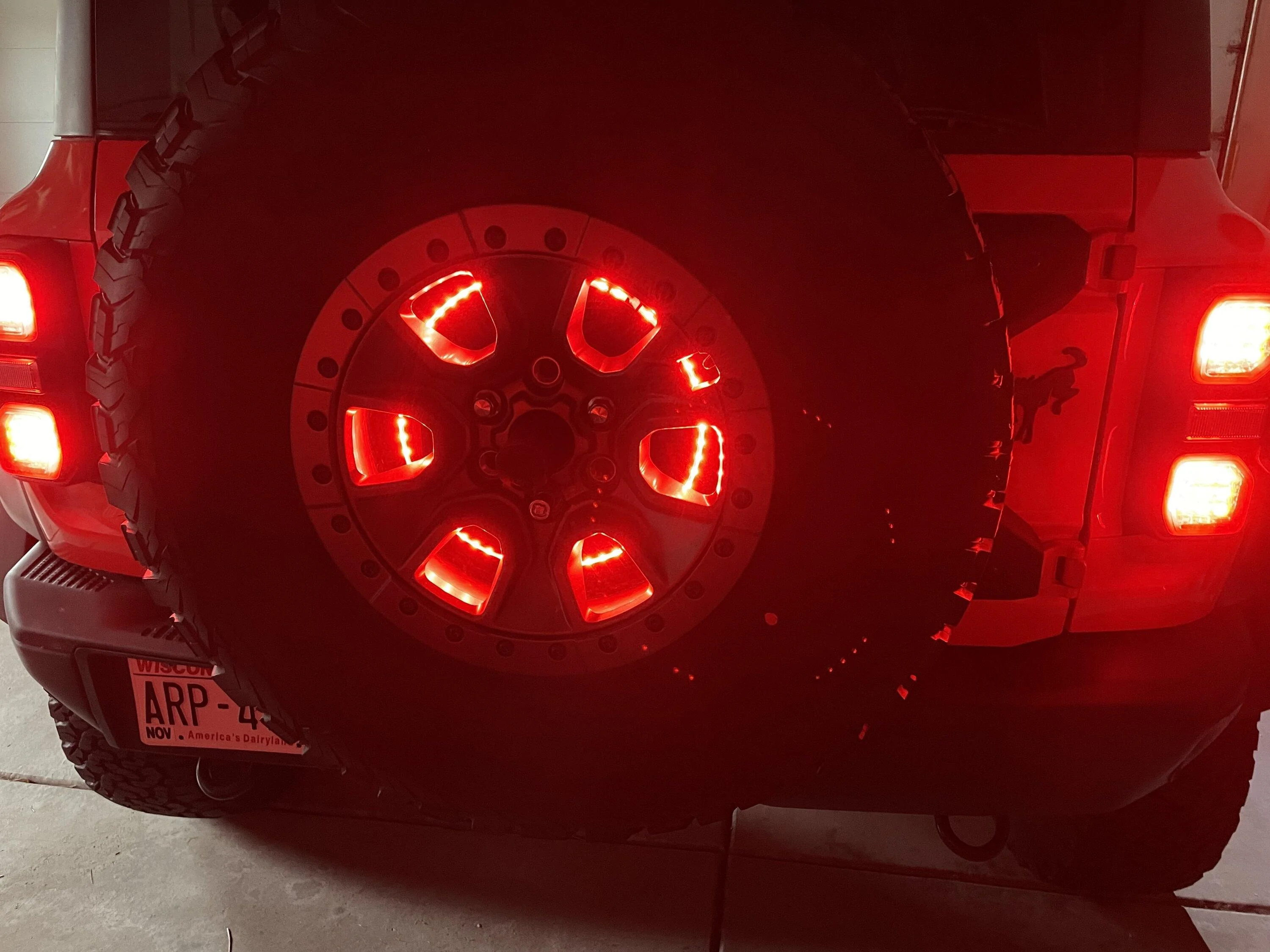 Ford Bronco New Illuminated Third Brake Light for Bronco rear brake light