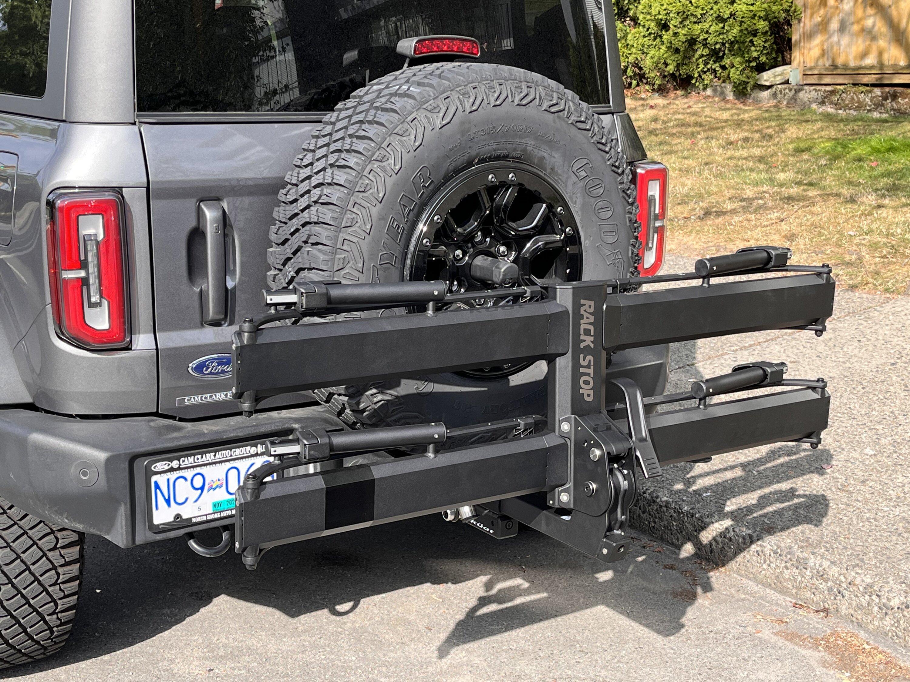 Ford Bronco Increase max tongue weight for ebike rack IMG_1643
