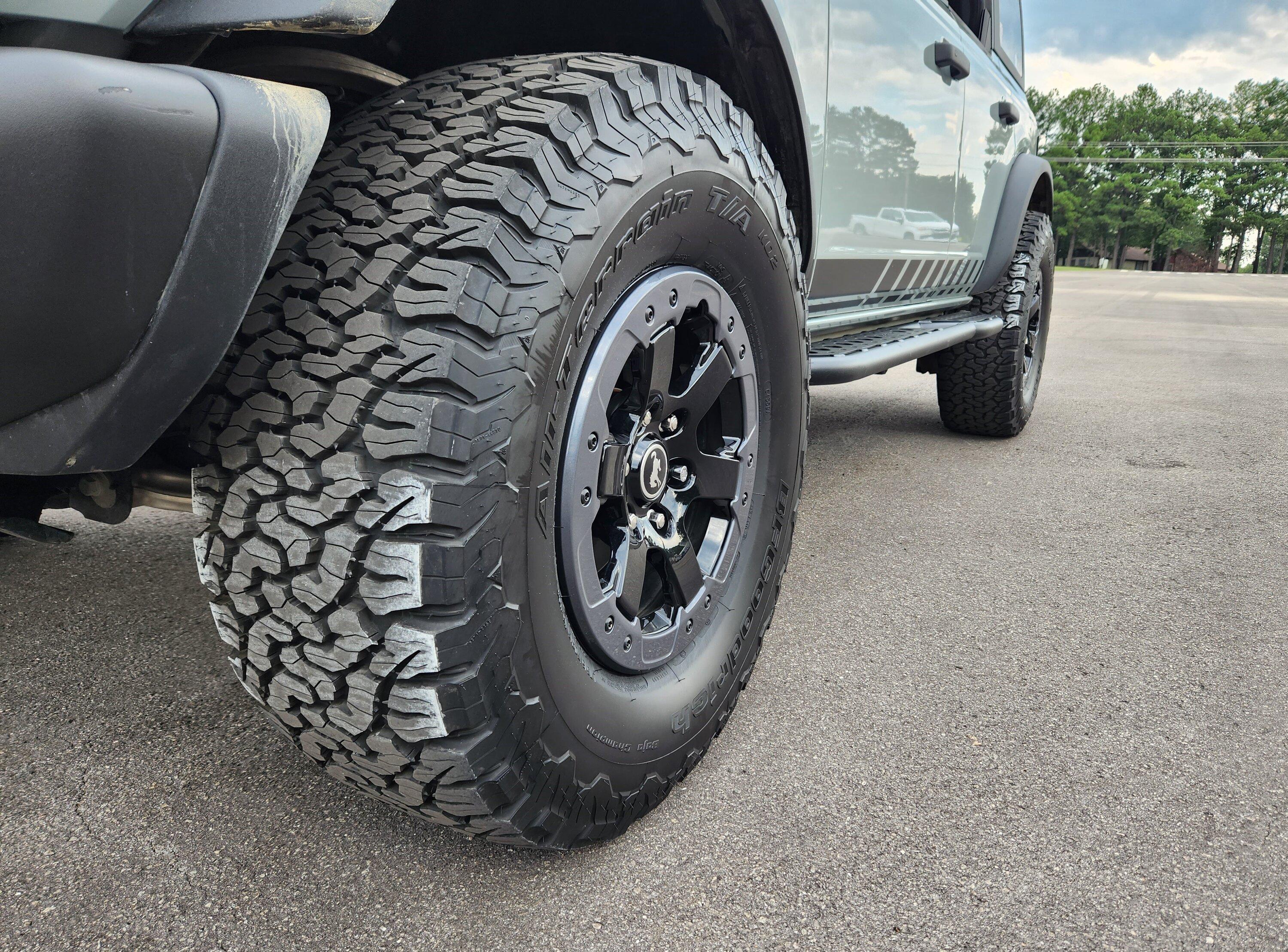 Ford Bronco Chalking chalkin
