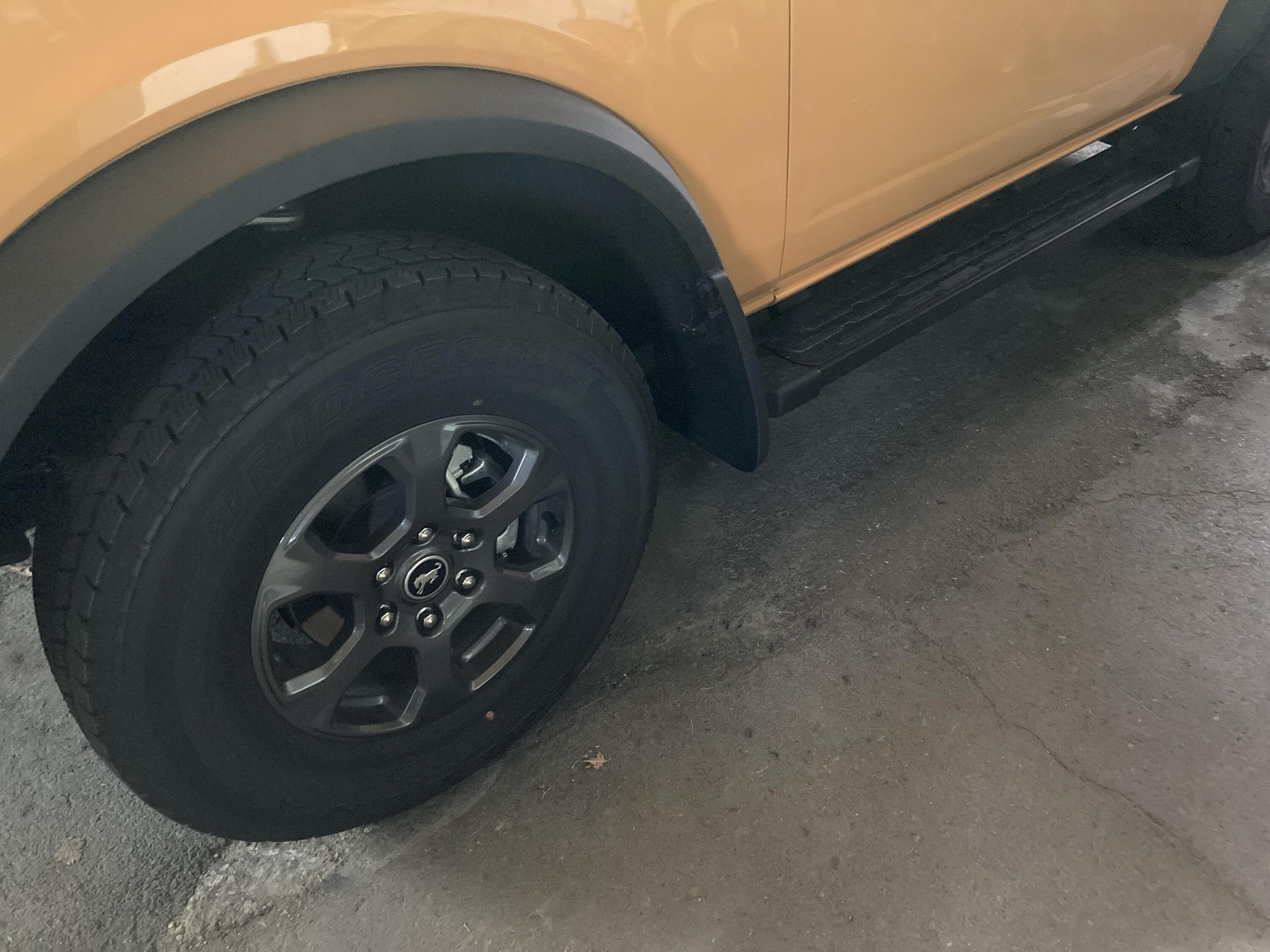 Ford Bronco Ford Brand Mud Flaps 1690476082751