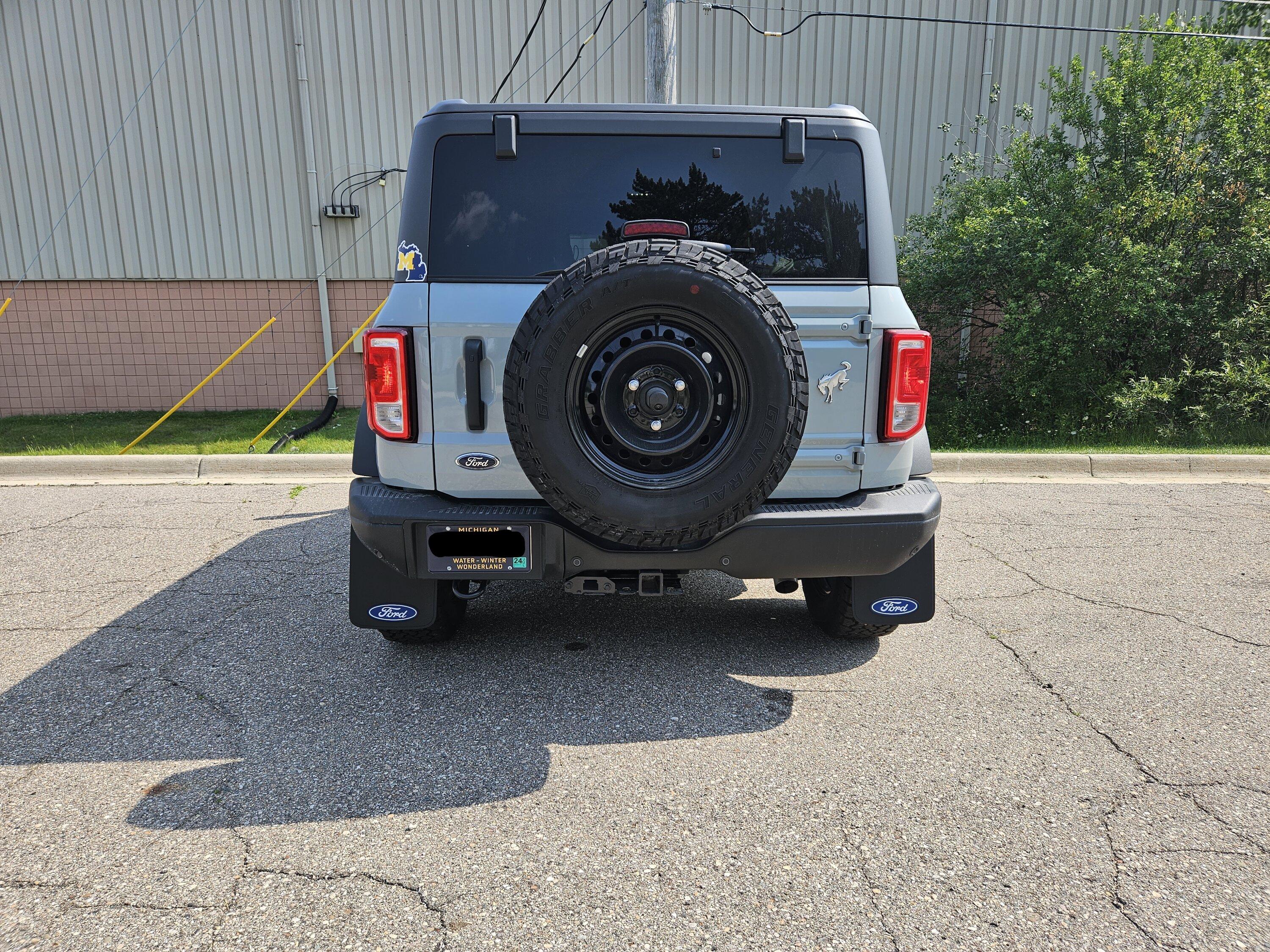 Ford Bronco Ford Brand Mud Flaps 20230710_162645-2