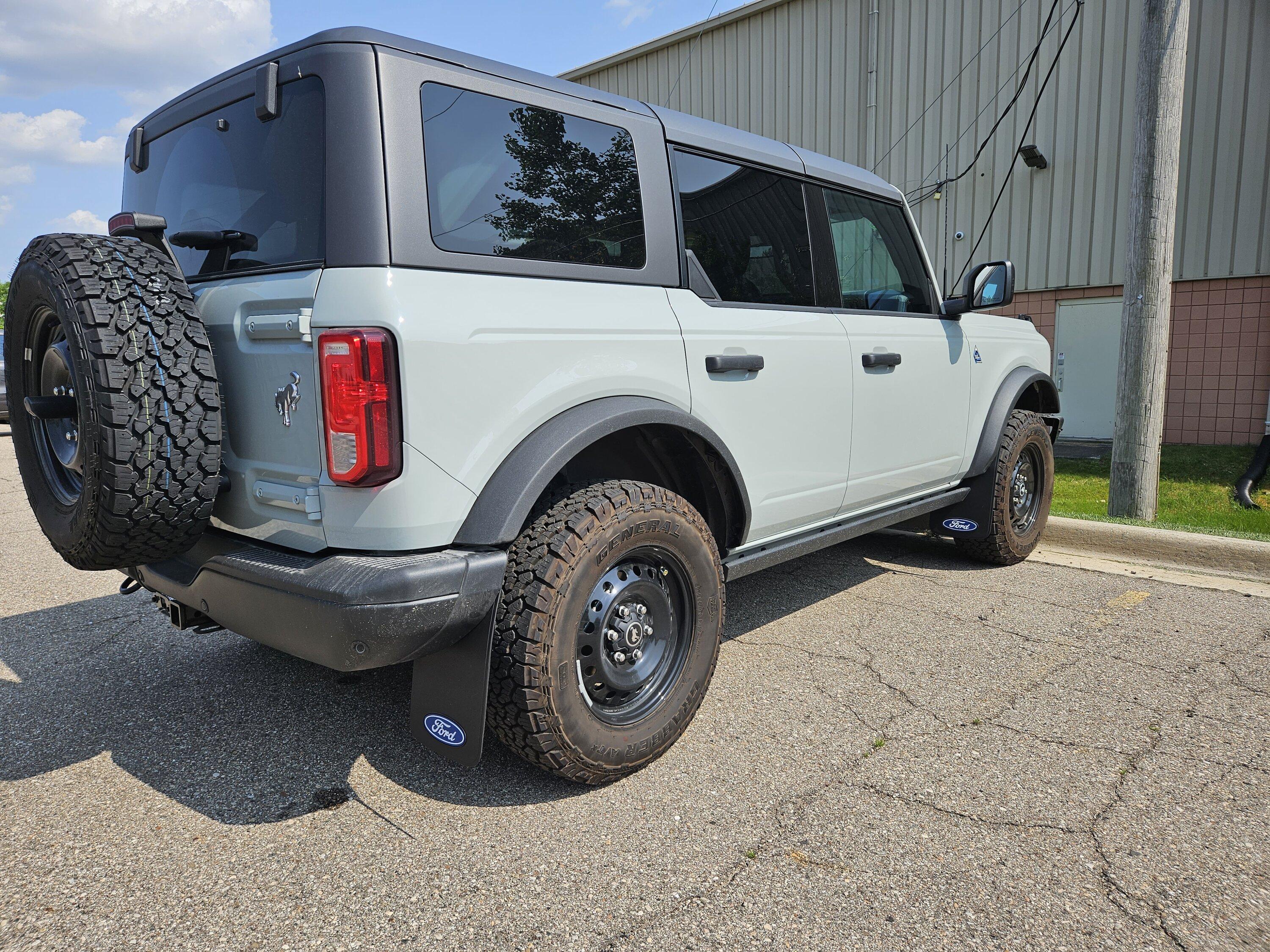 Ford Bronco Ford Brand Mud Flaps 20230710_162740