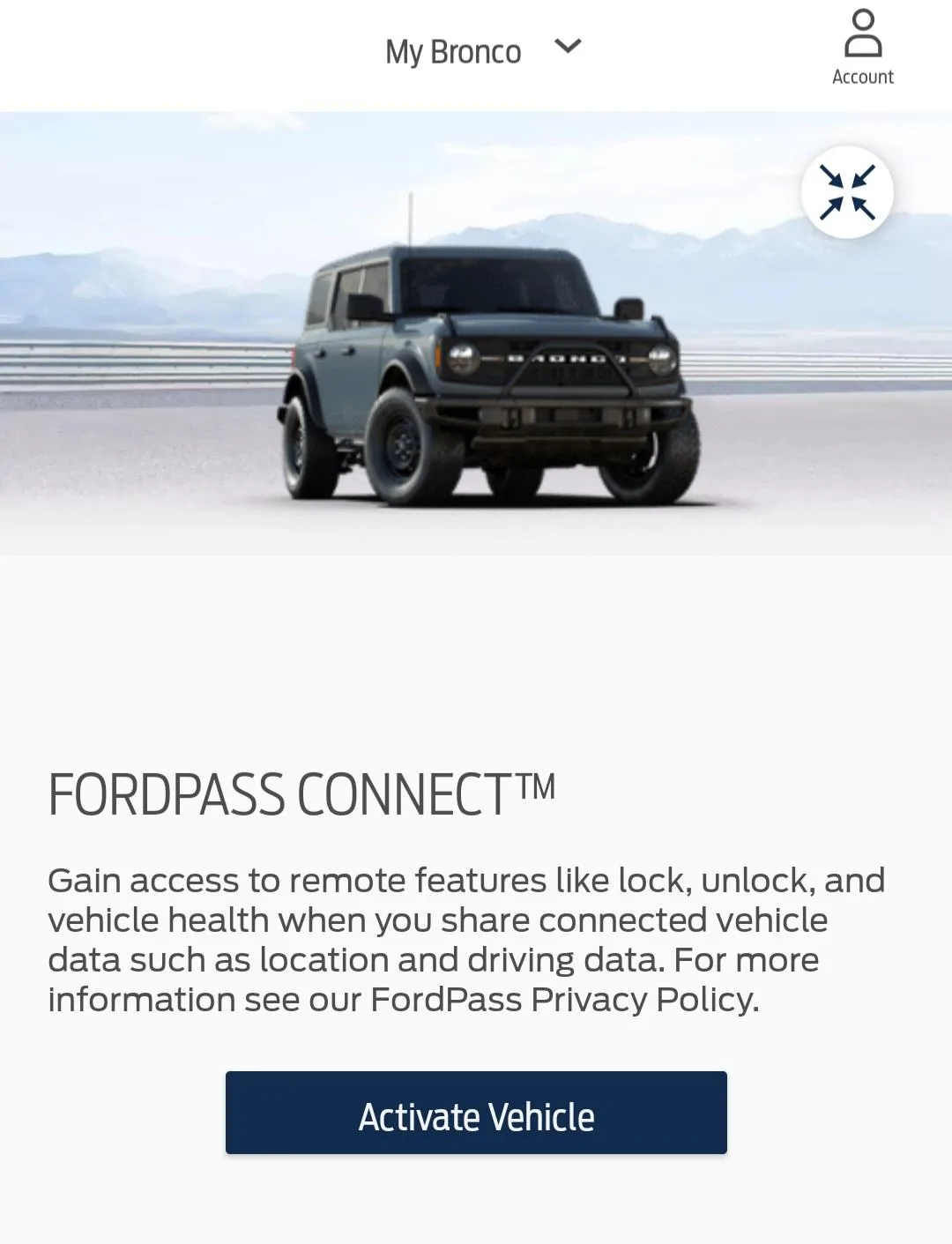 Ford Bronco 7/24/23 Build Week Screenshot_20230727_122909_FordPass