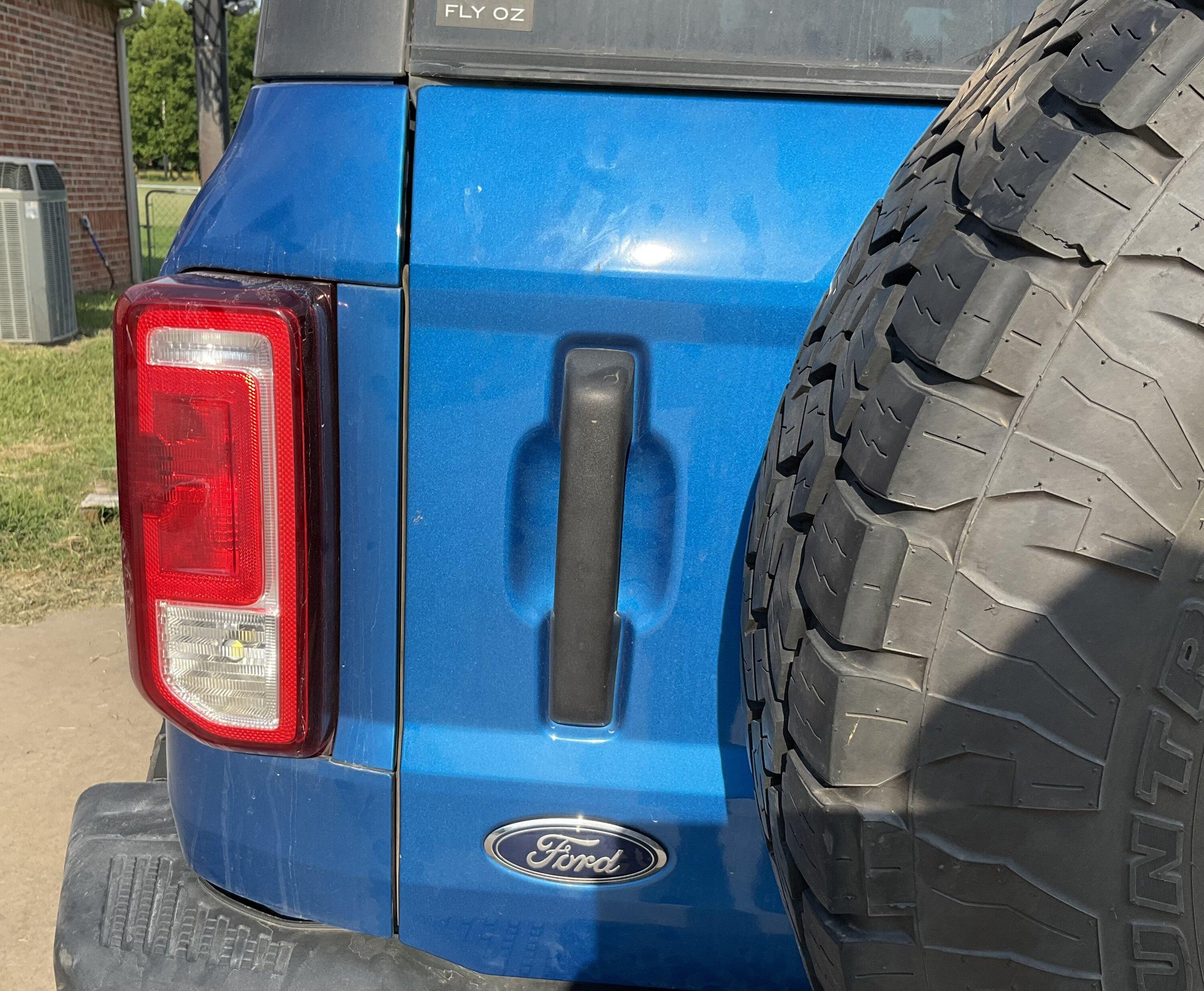 Ford Bronco Turn Offroad tailgate reinforcement IMG_3675
