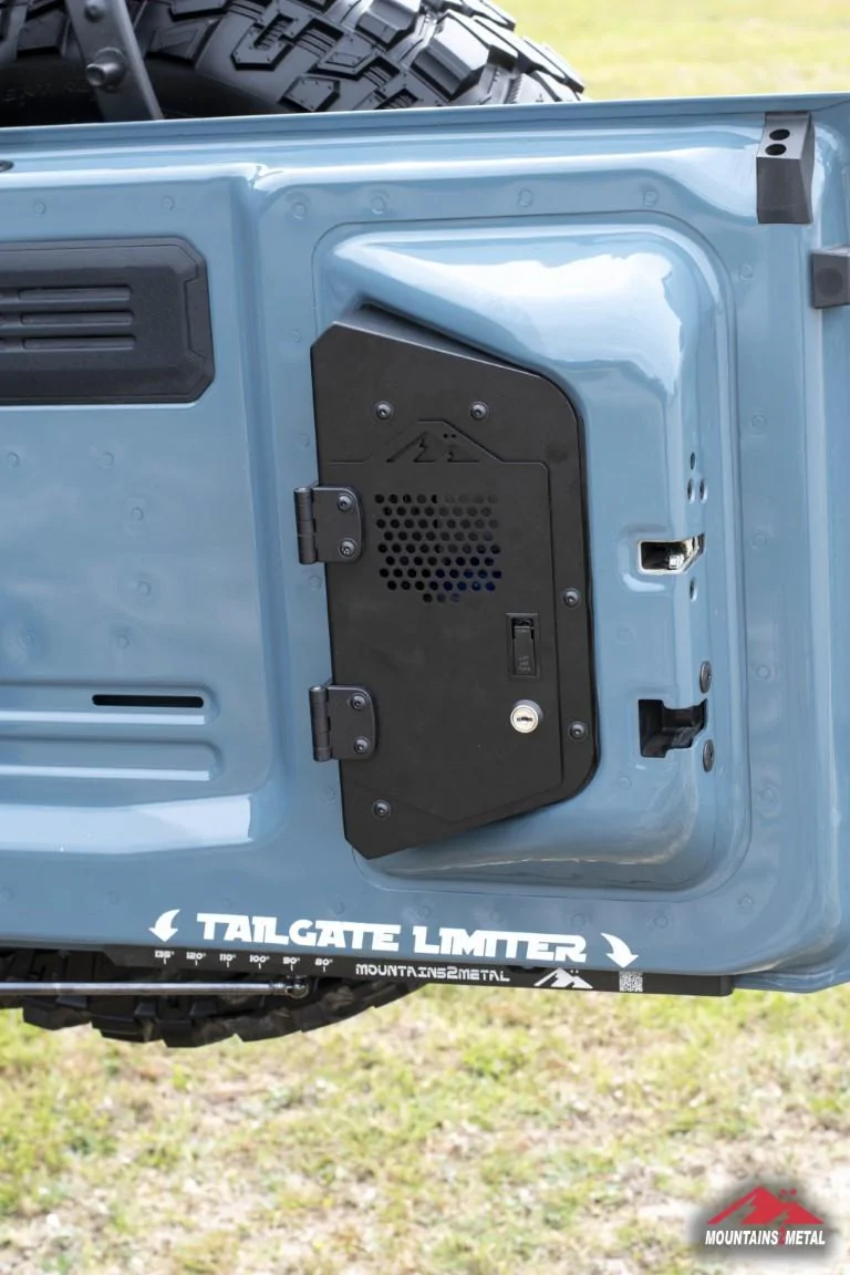 Ford Bronco LOCKABLE Medicine Cabinet for Tailgate CMR_0352_1