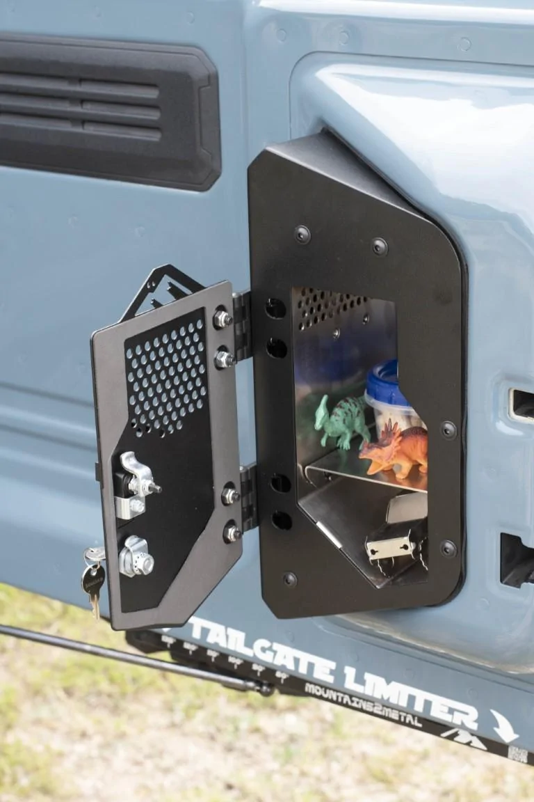 Ford Bronco LOCKABLE Medicine Cabinet for Tailgate CMR_0356