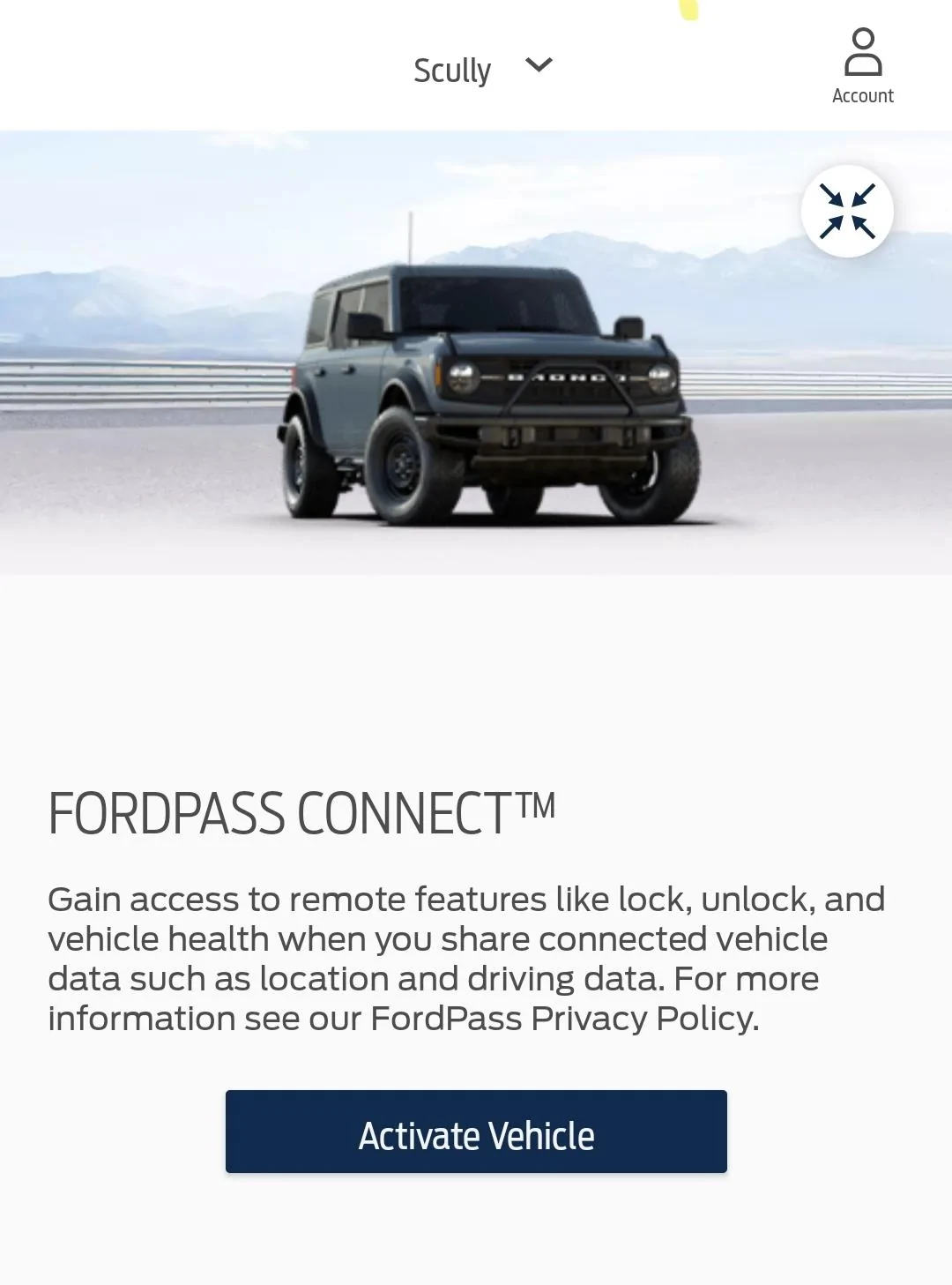 Ford Bronco 7/24/23 Build Week Screenshot_20230727_155712_FordPass