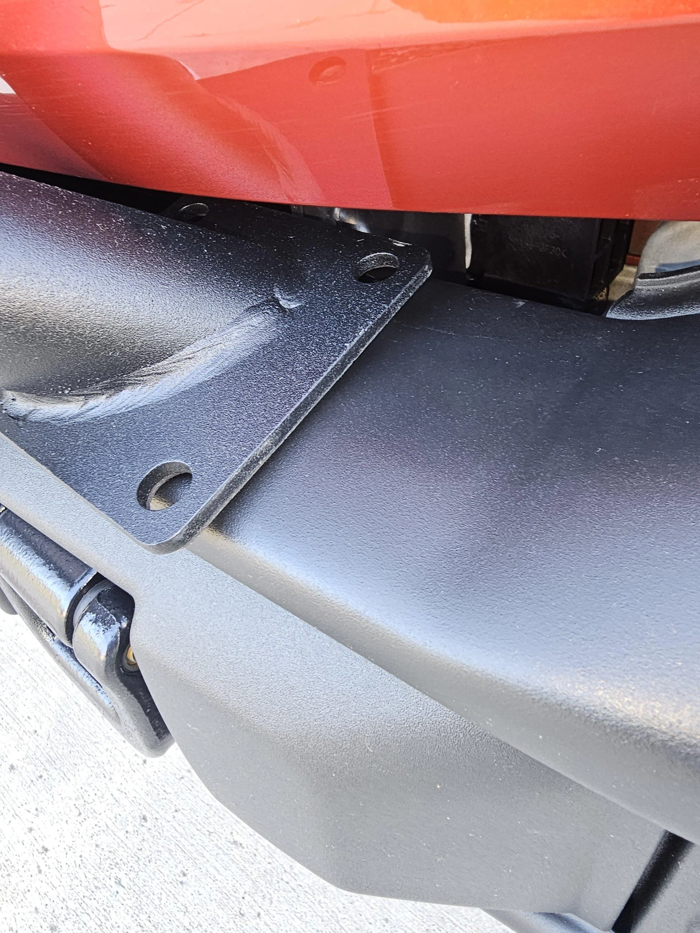 Ford Bronco Bar/Hoop Installed on Capable Bumper 20230727_190908